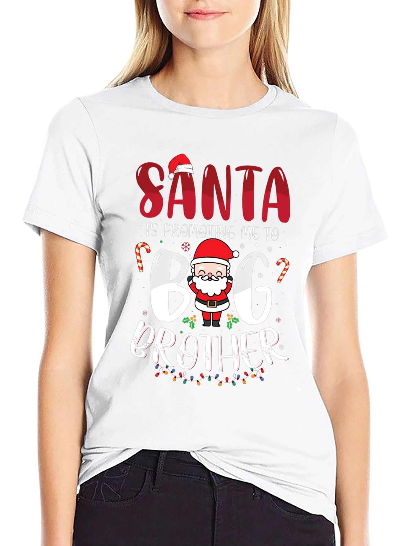 Santas Big Brother Announcement Tee