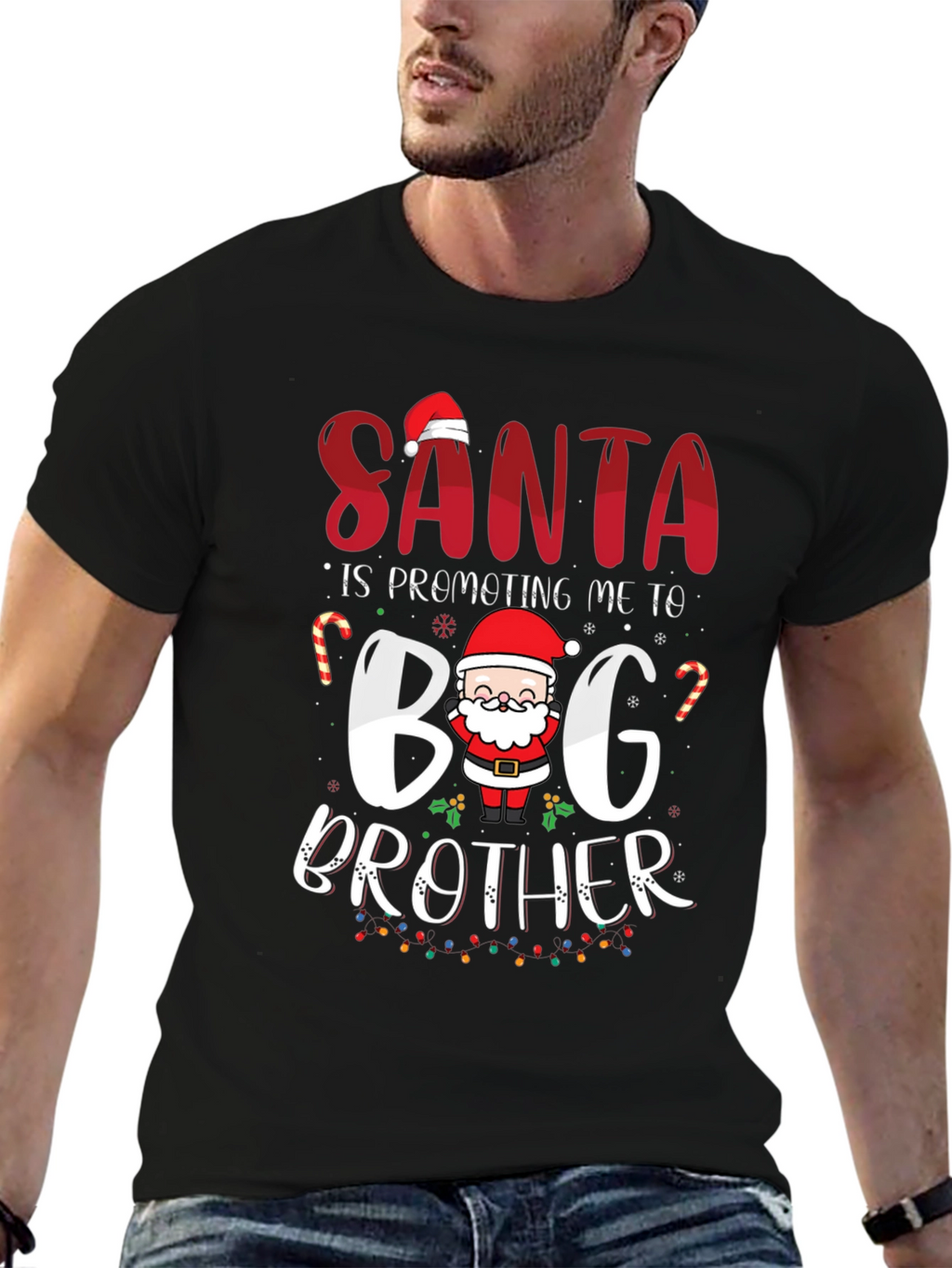 Santas Big Brother Announcement Tee