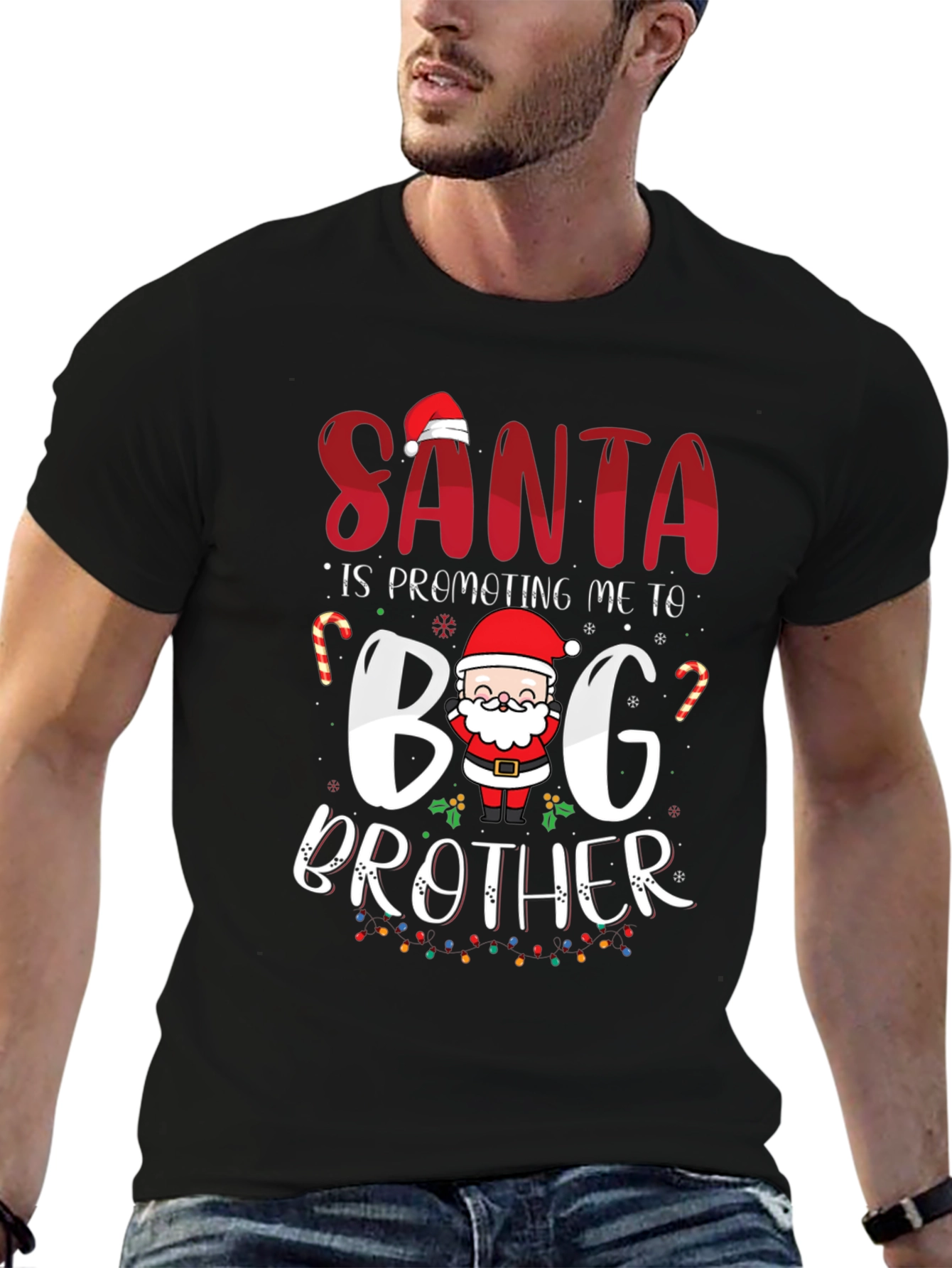 Santas Big Brother Announcement Tee