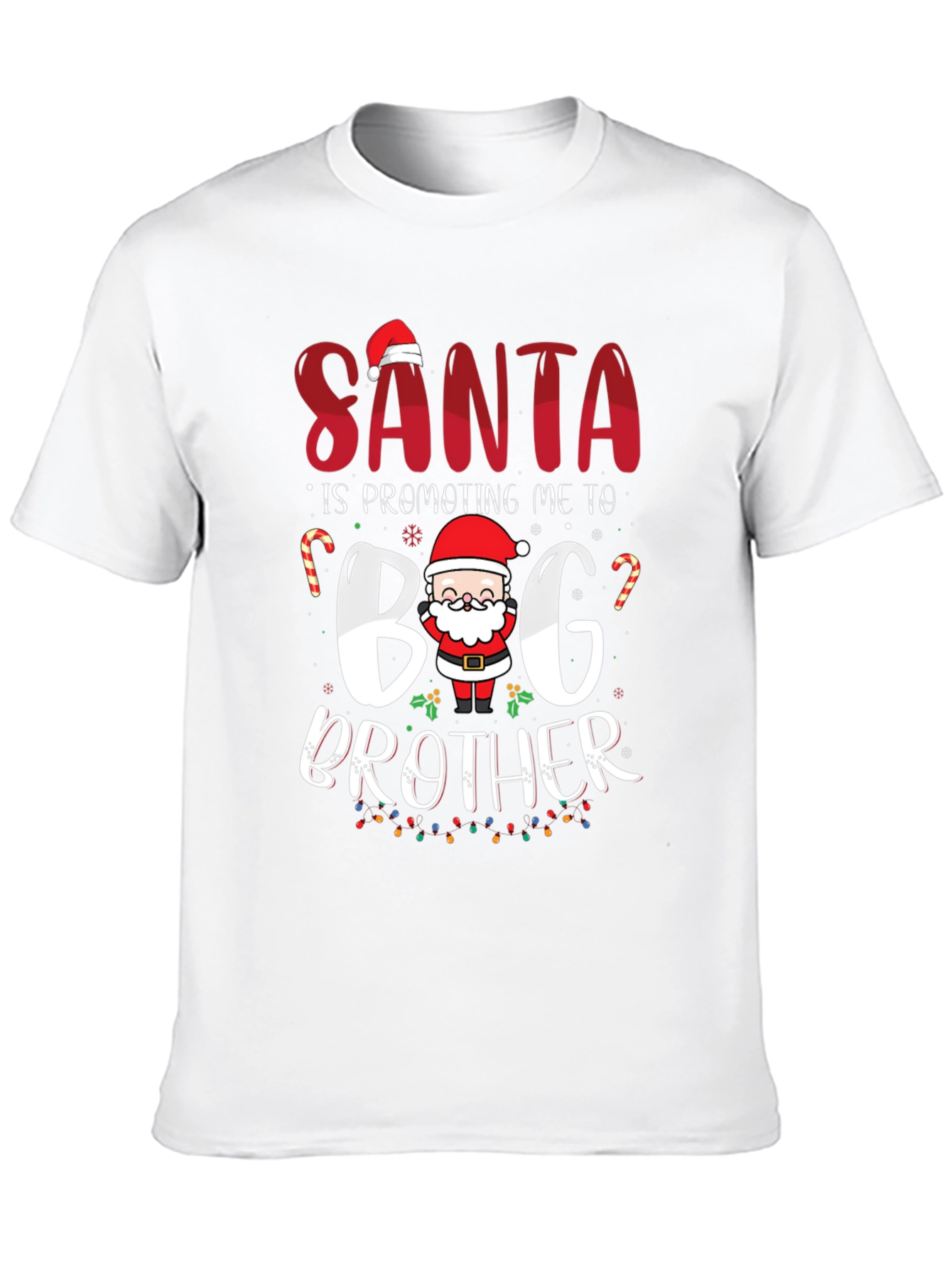 Santas Big Brother Announcement Tee