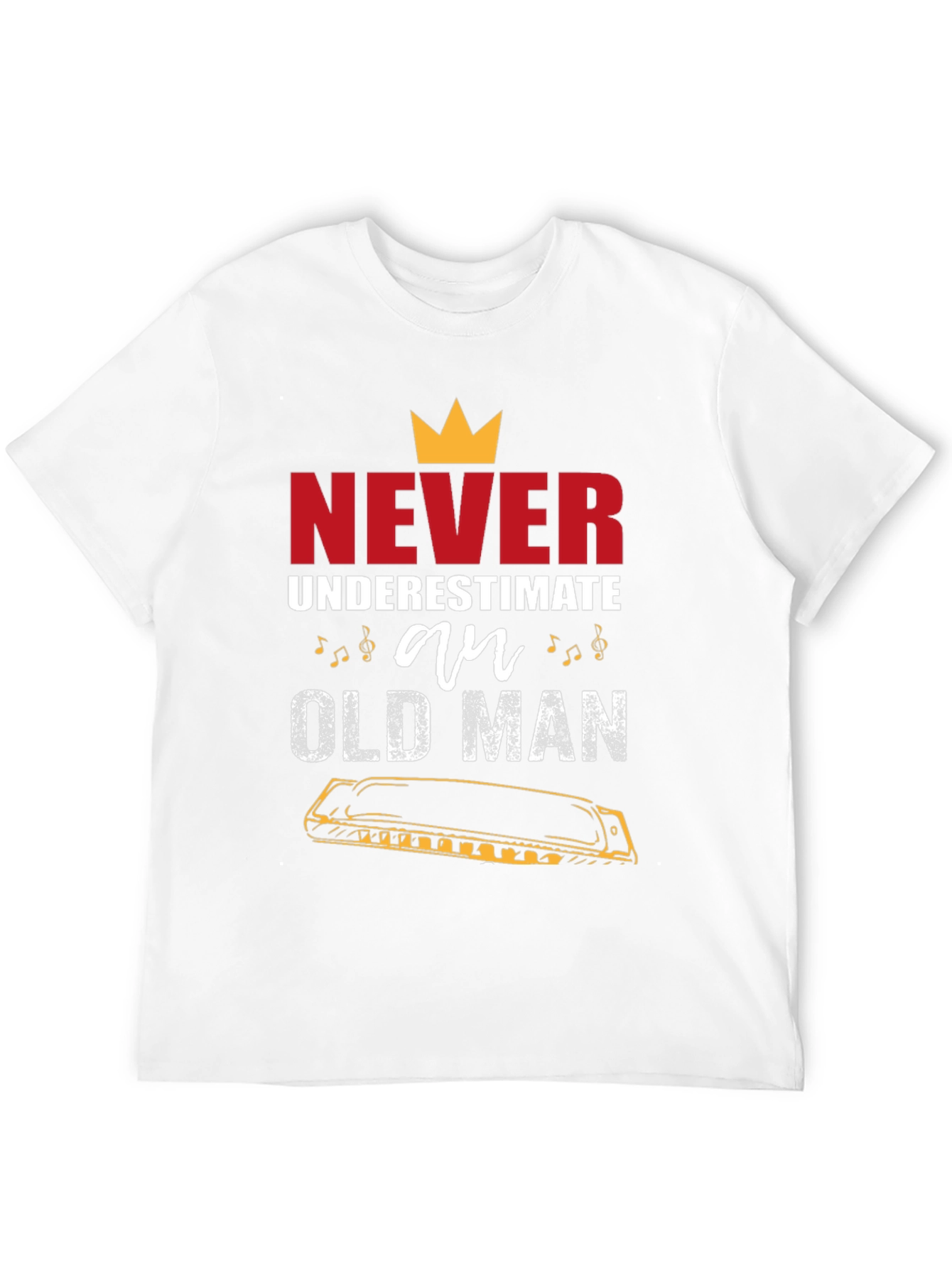 Never Underestimate an Old Man T-Shirt