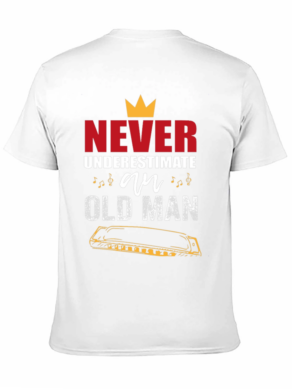 Never Underestimate an Old Man T-Shirt