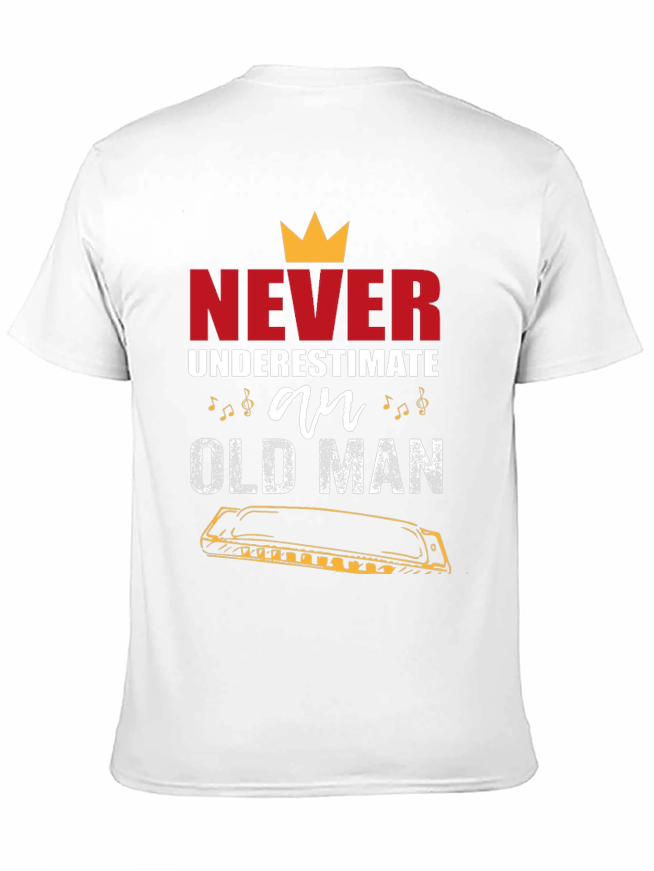 Never Underestimate an Old Man T-Shirt