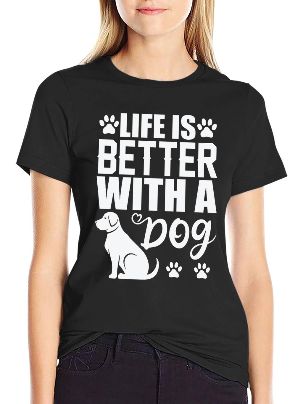 Life is Better with a Dog Graphic Tee