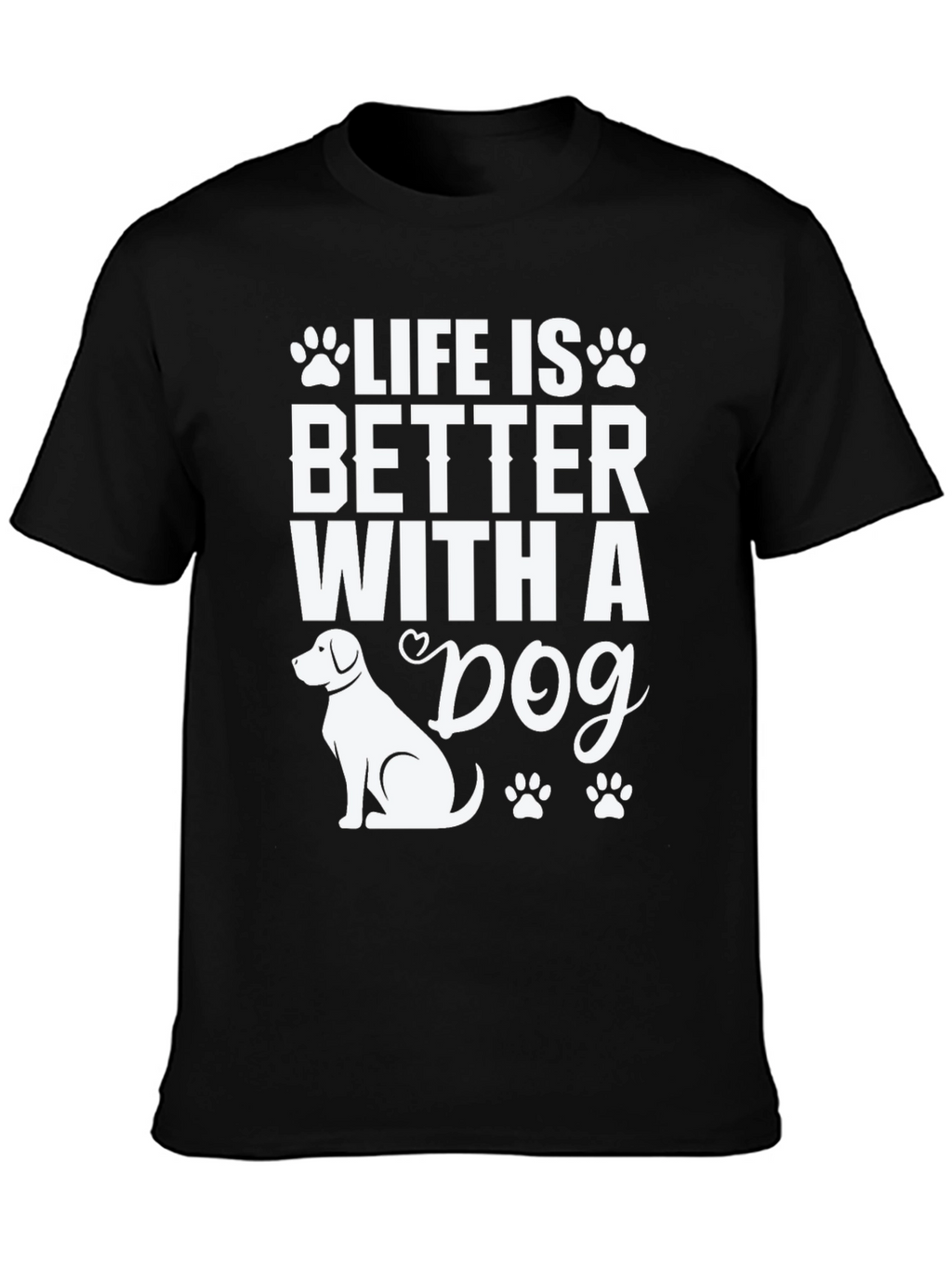 Life is Better with a Dog Graphic Tee