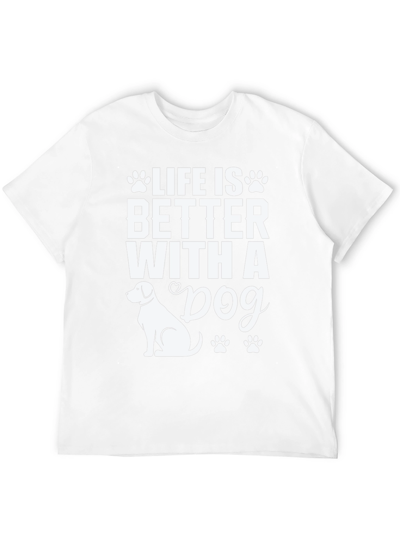 Life is Better with a Dog Graphic Tee