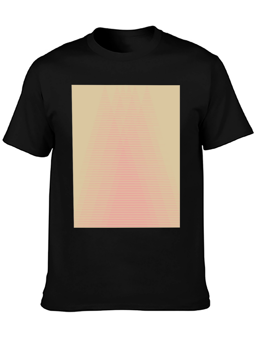 Geometric Illusion Tee - Modern Abstract Design