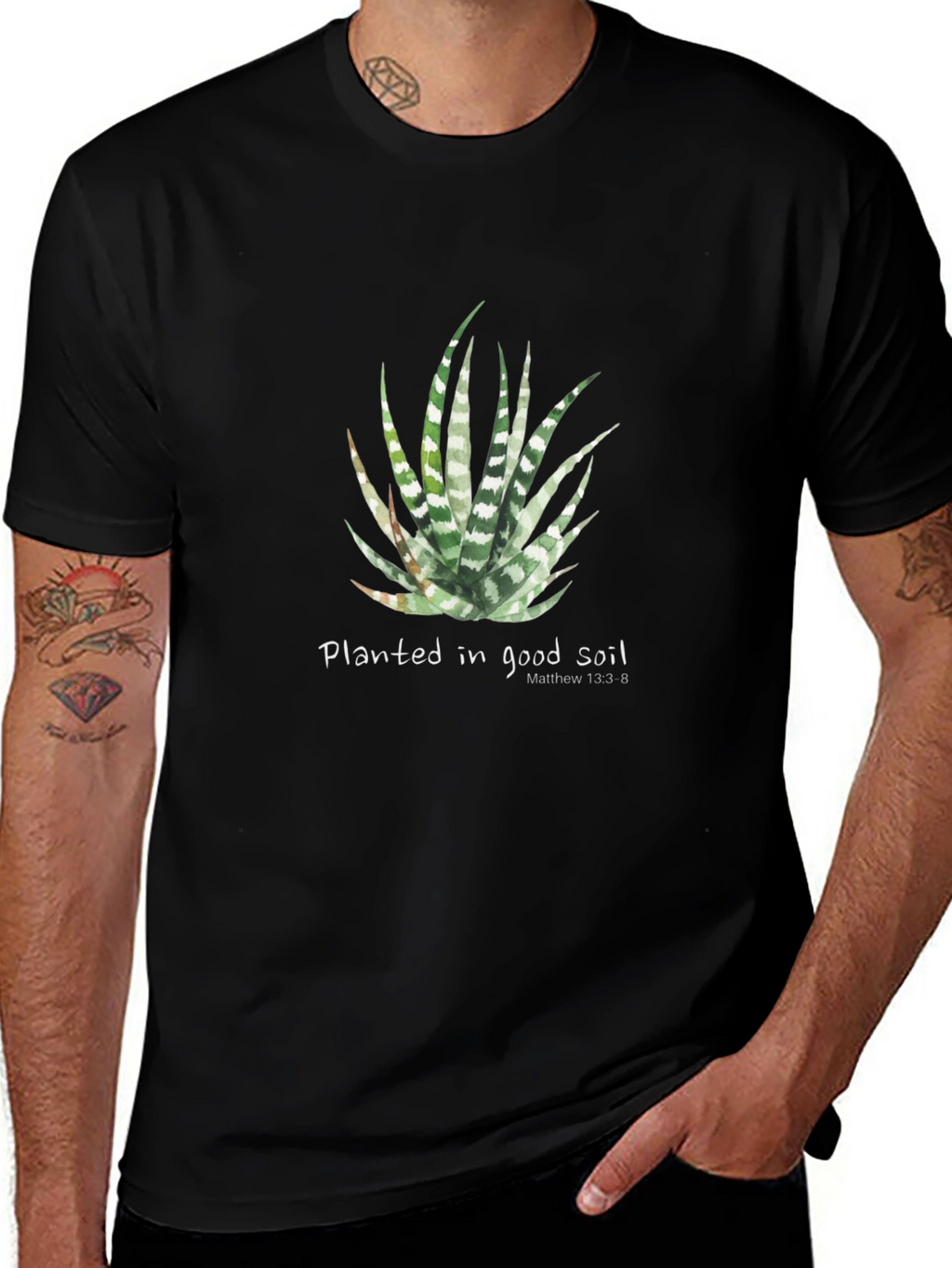 Planted in Good Soil Graphic Tee - Religious Shirt