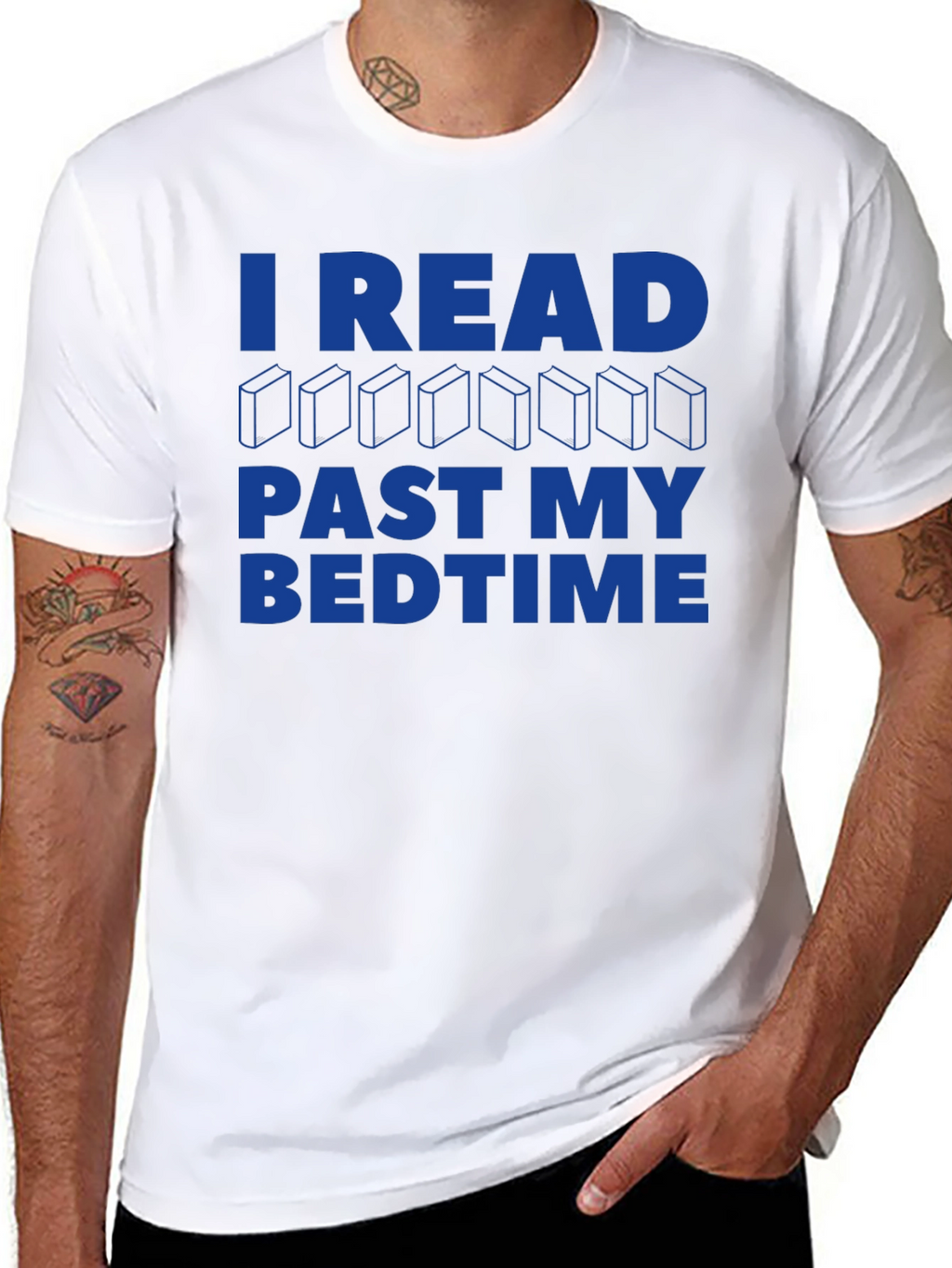 I Read Past My Bedtime Graphic Tee