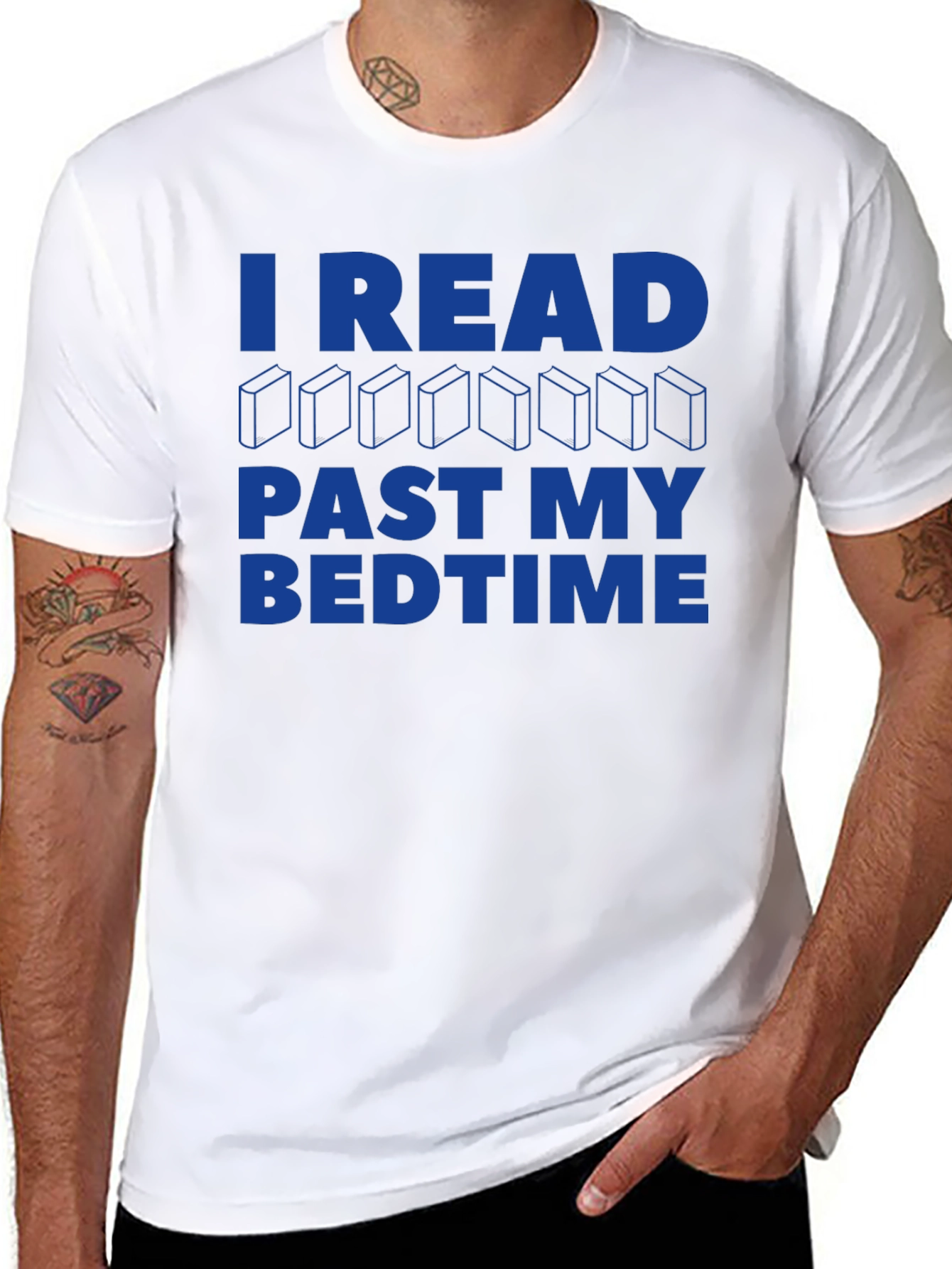 I Read Past My Bedtime Graphic Tee
