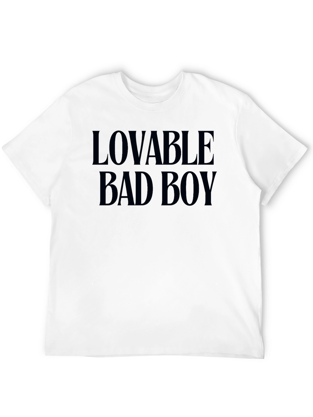 Lovable Bad Boy Graphic T-Shirt