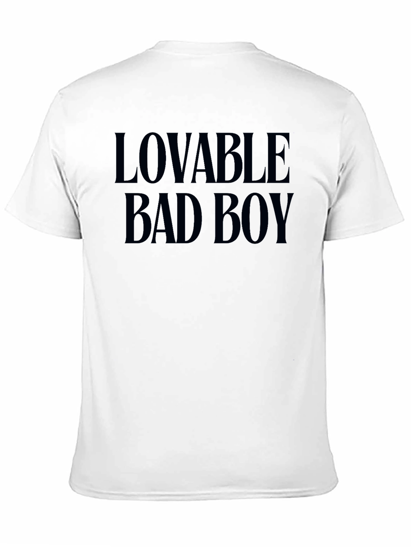 Lovable Bad Boy Graphic T-Shirt