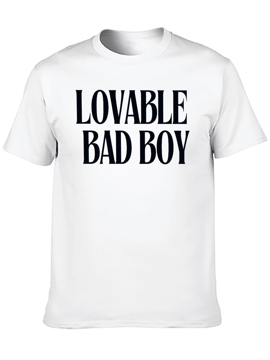 Lovable Bad Boy Graphic T-Shirt