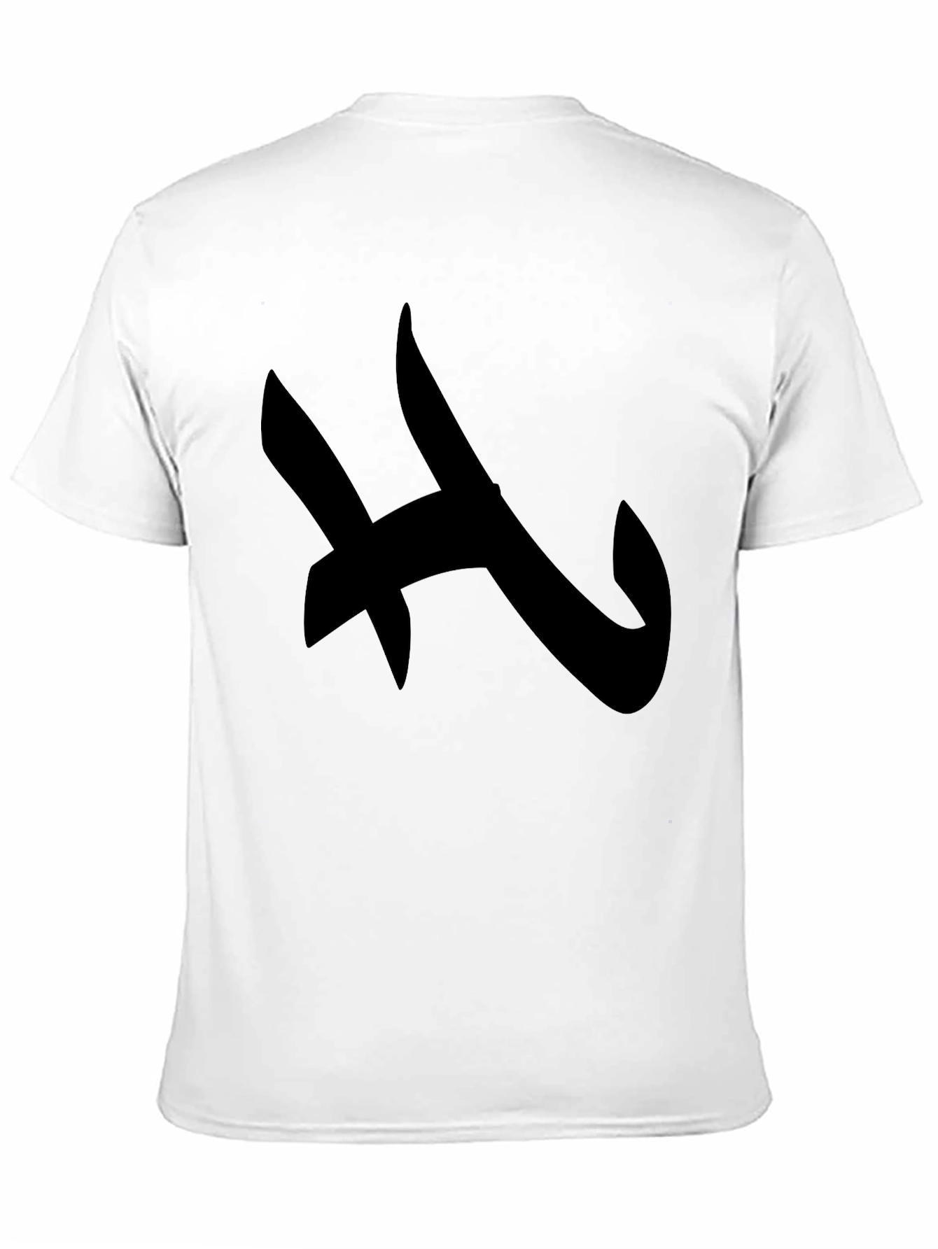 Abstract Black Graphic T-Shirt
