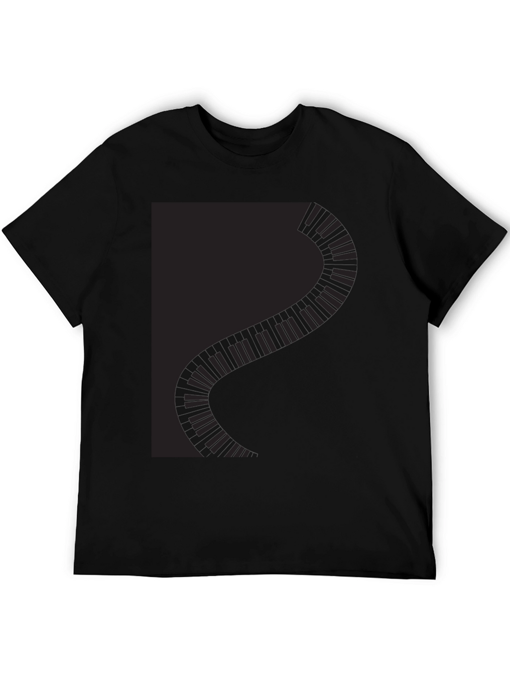 Piano Keys Graphic T-Shirt