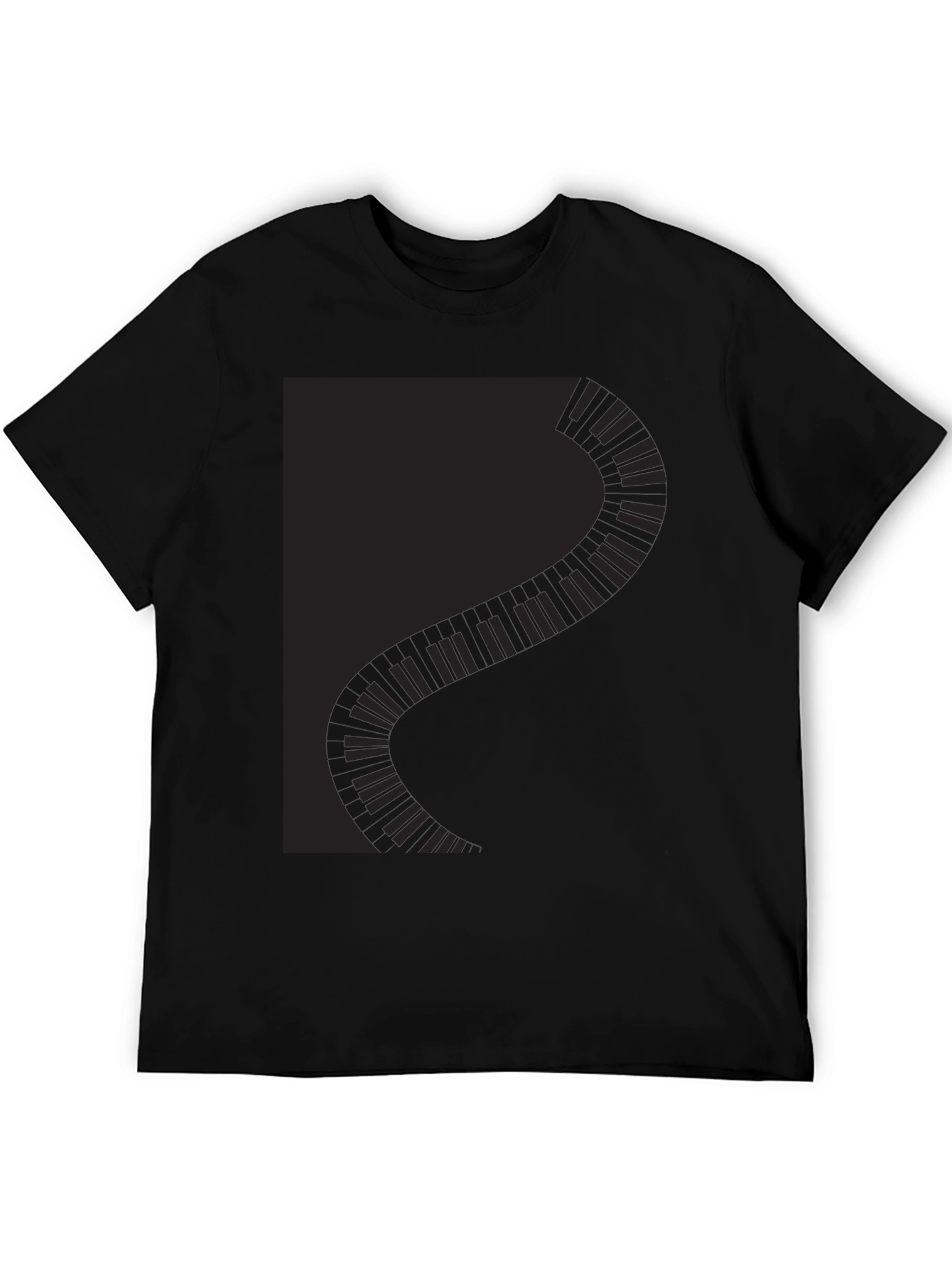 Piano Keys Graphic T-Shirt