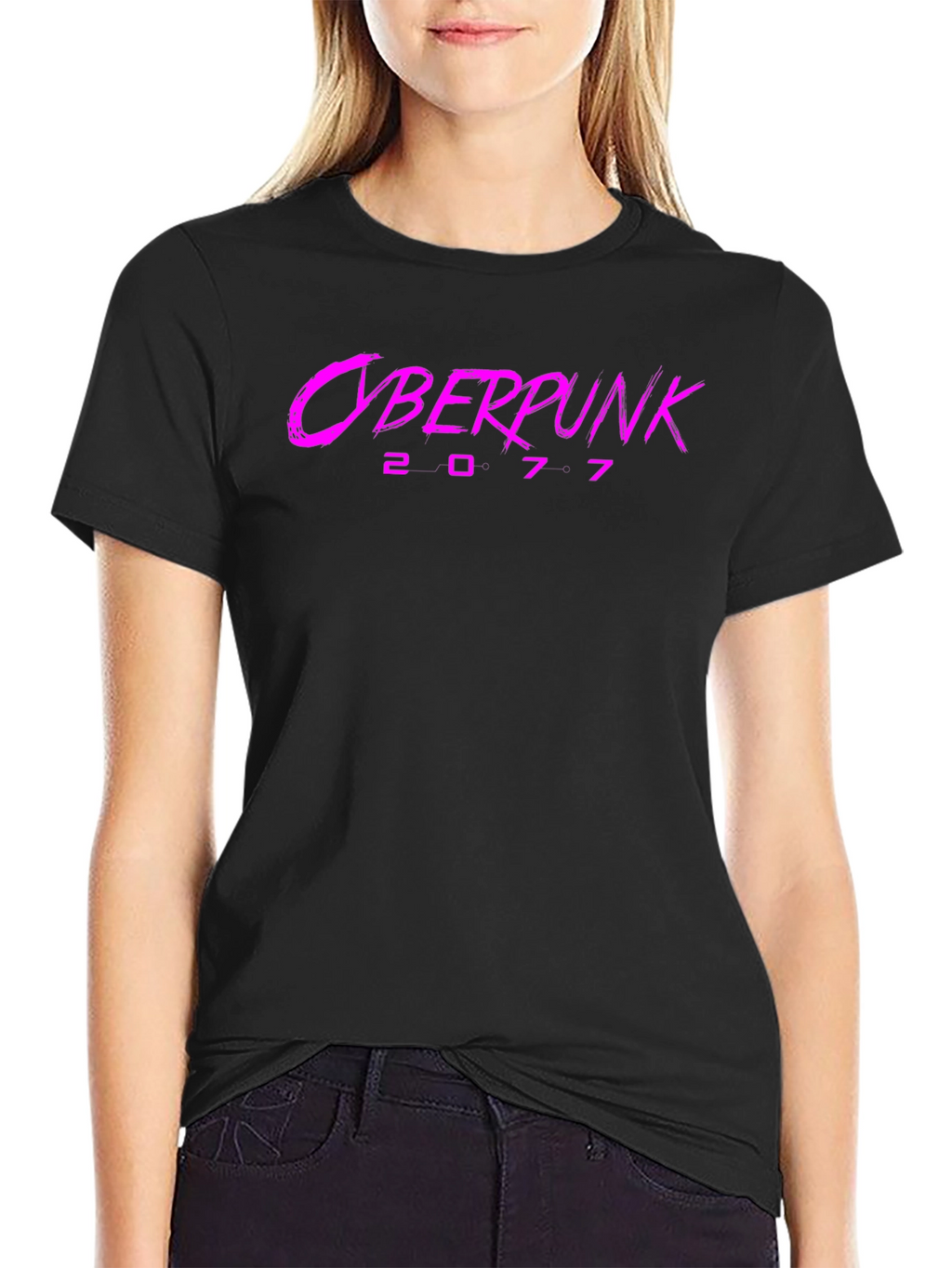 Cyberpunk 2077 Graphic Tee - Stylish Black T-Shirt