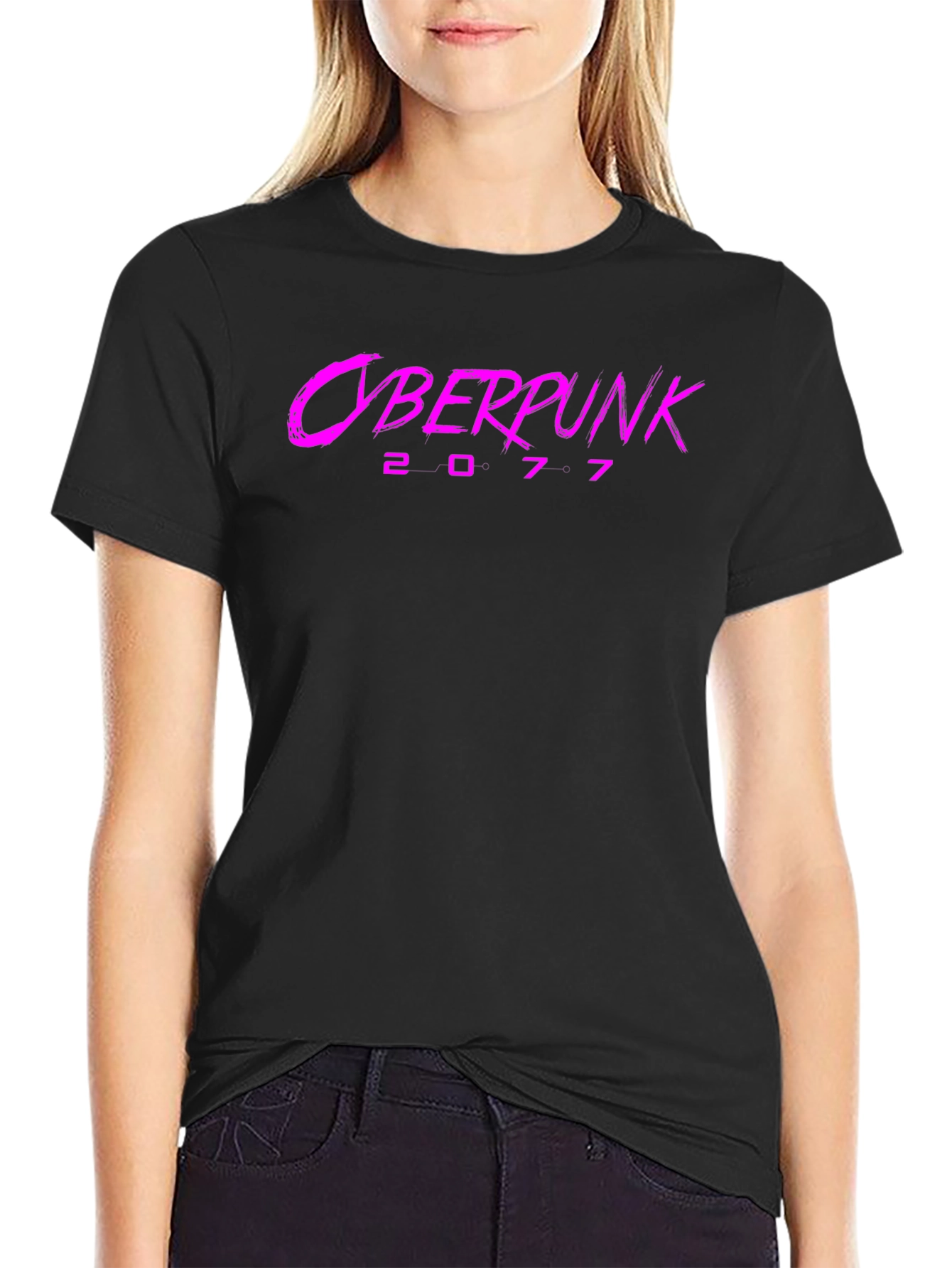 Cyberpunk 2077 Graphic Tee - Stylish Black T-Shirt