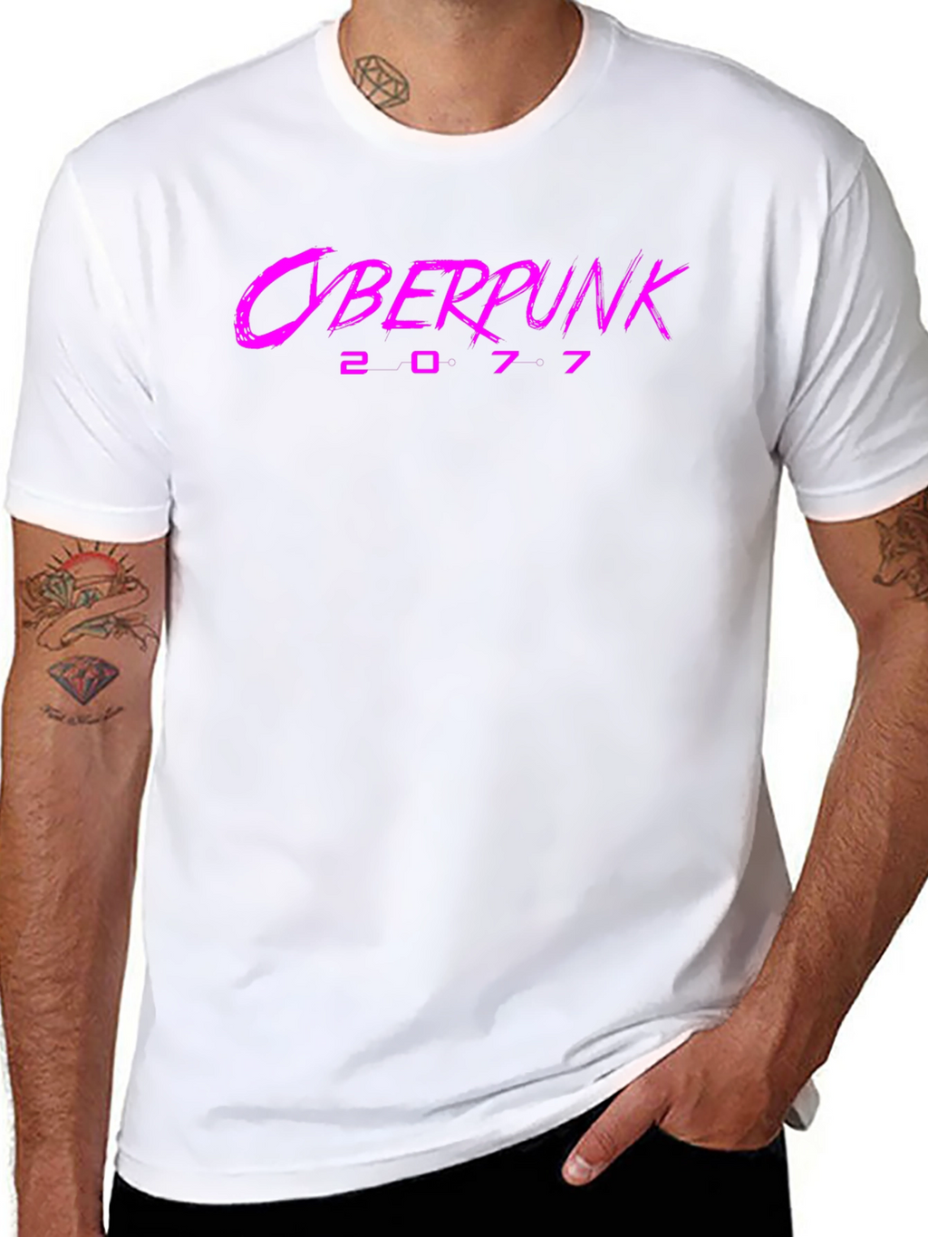 Cyberpunk 2077 Graphic Tee - Stylish Black T-Shirt