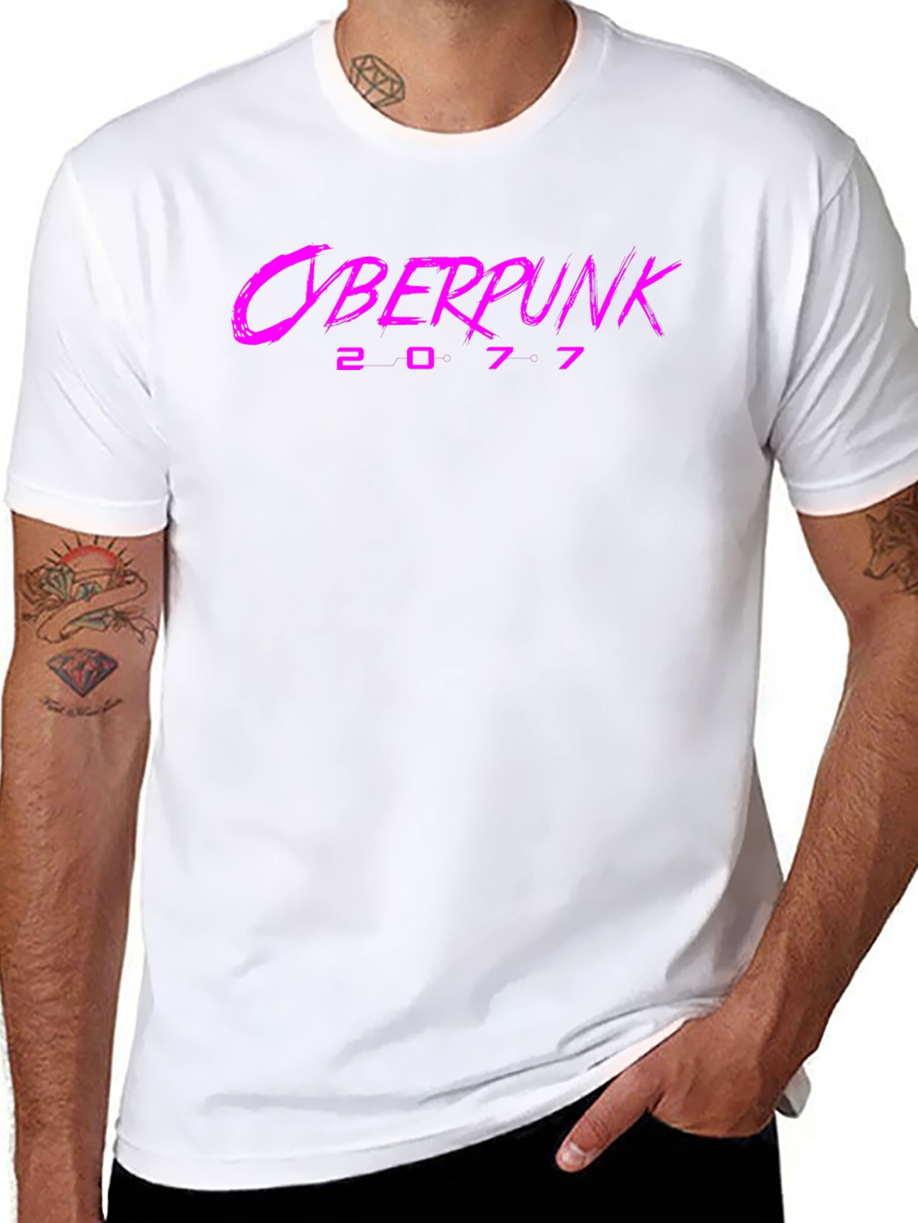 Cyberpunk 2077 Graphic Tee - Stylish Black T-Shirt