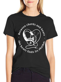 Music Heartbeat Graphic T-Shirt