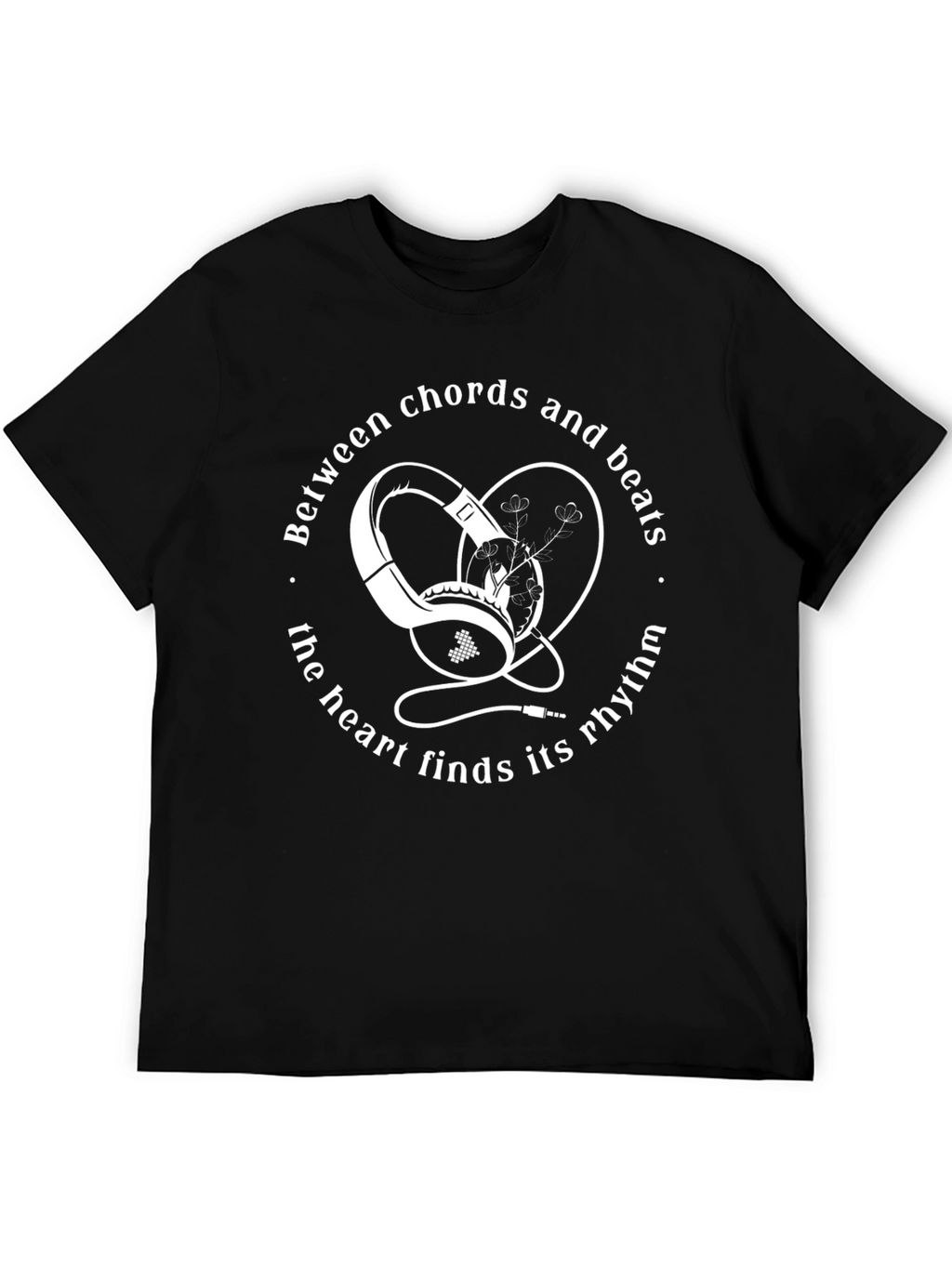 Music Heartbeat Graphic T-Shirt