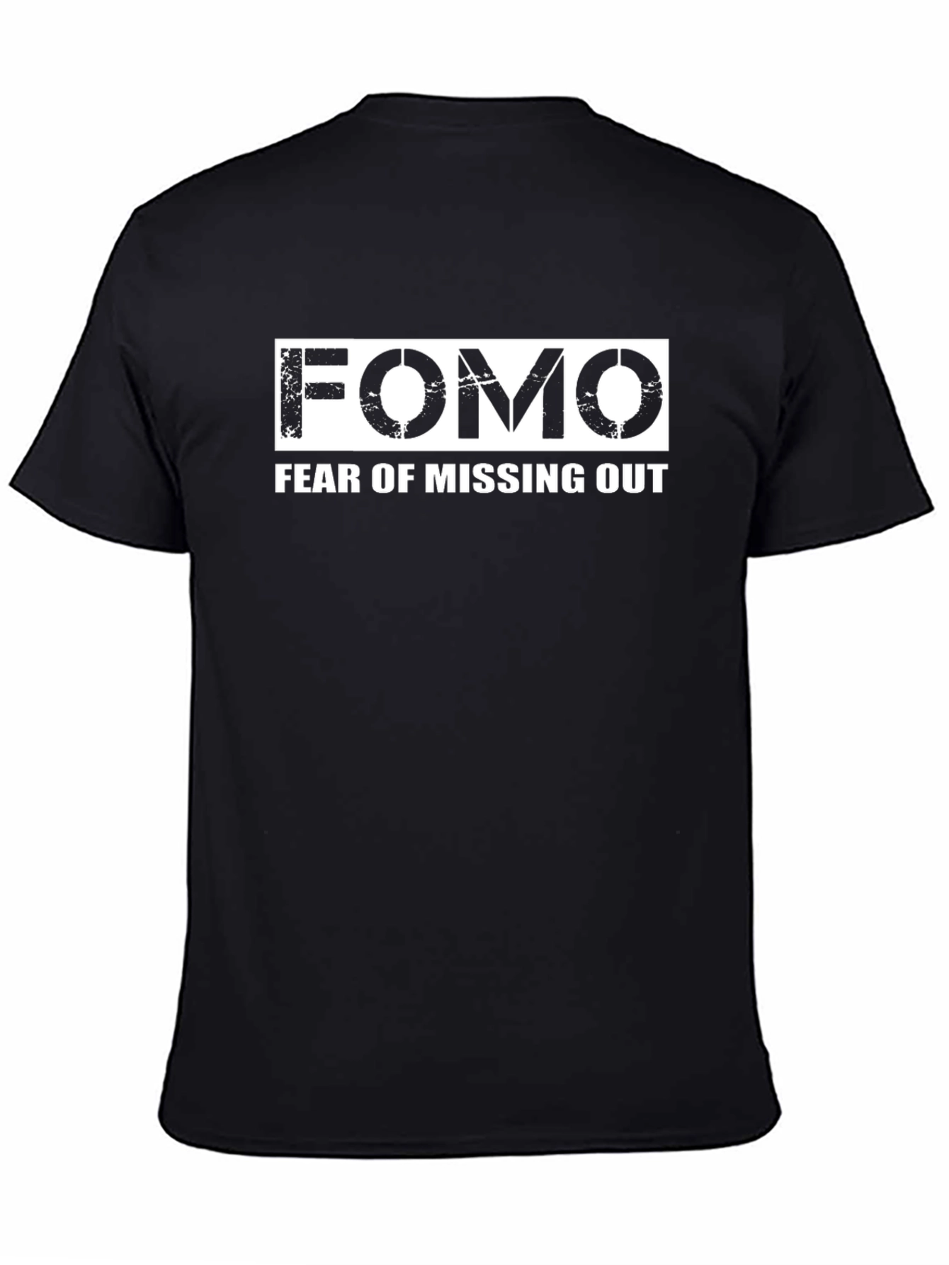 FOMO Fear of Missing Out Graphic T-Shirt
