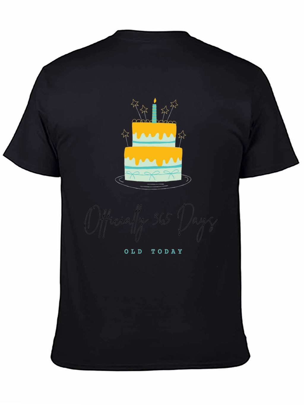 Officially 365 Days Old Birthday T-Shirt