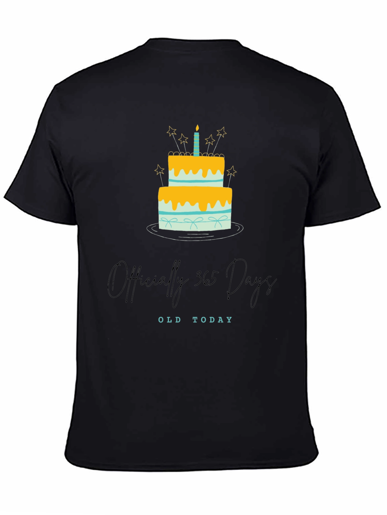 Officially 365 Days Old Birthday T-Shirt