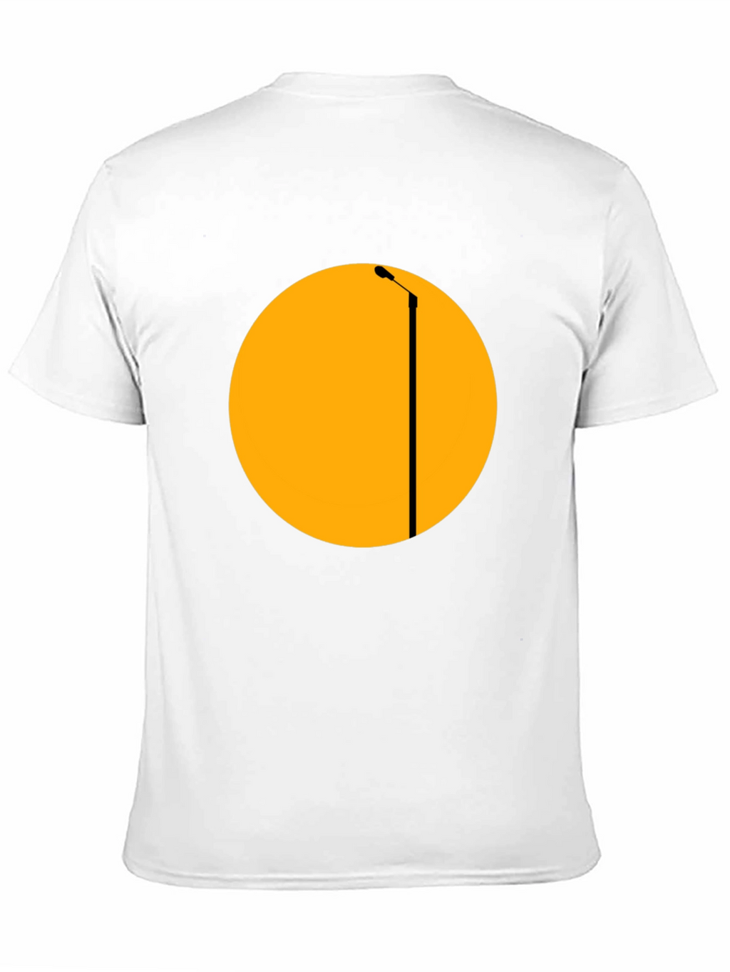 Abstract Streetlight Graphic Tee - Black