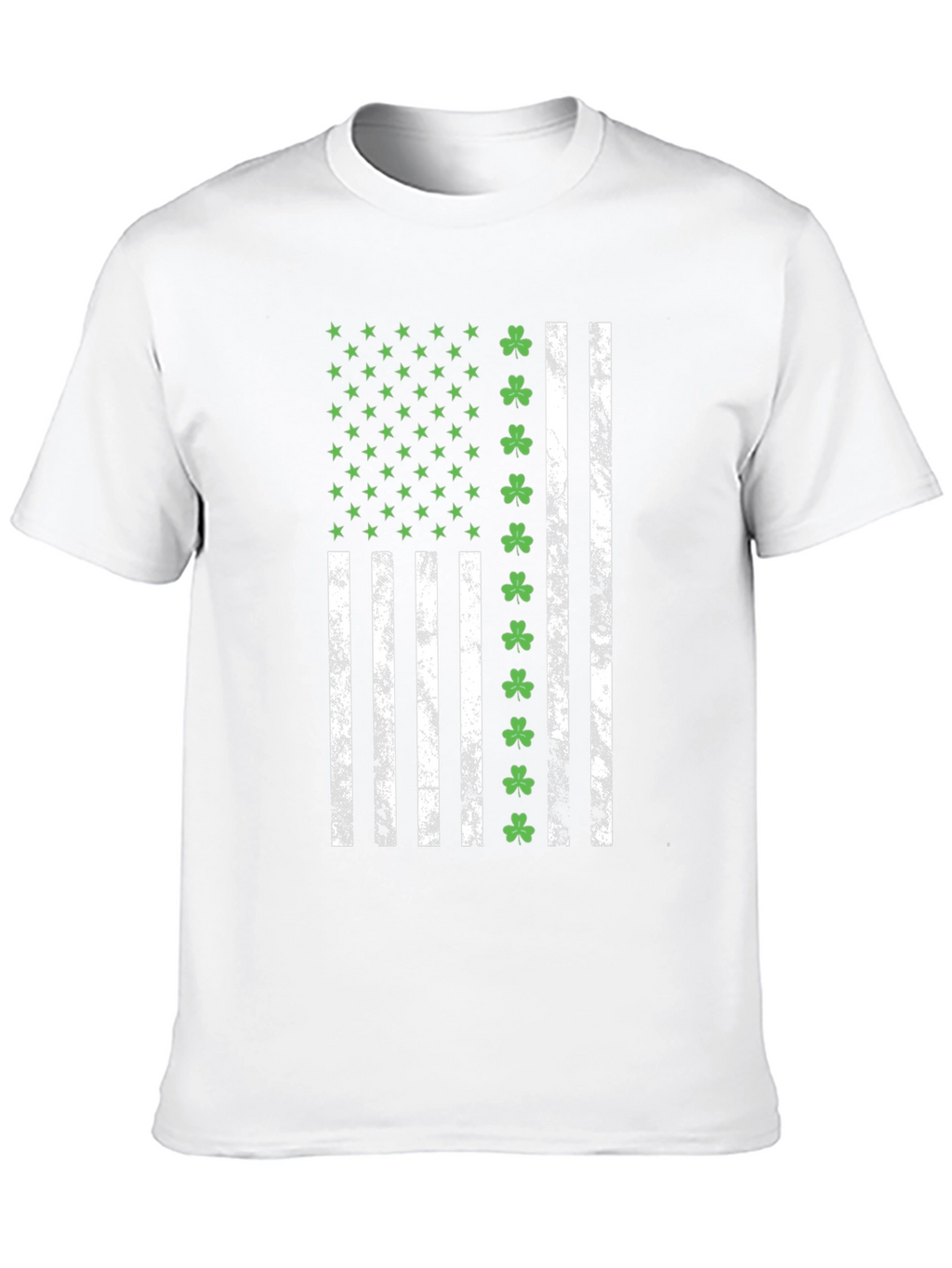 Irish American Flag T-Shirt - St. Patricks Day