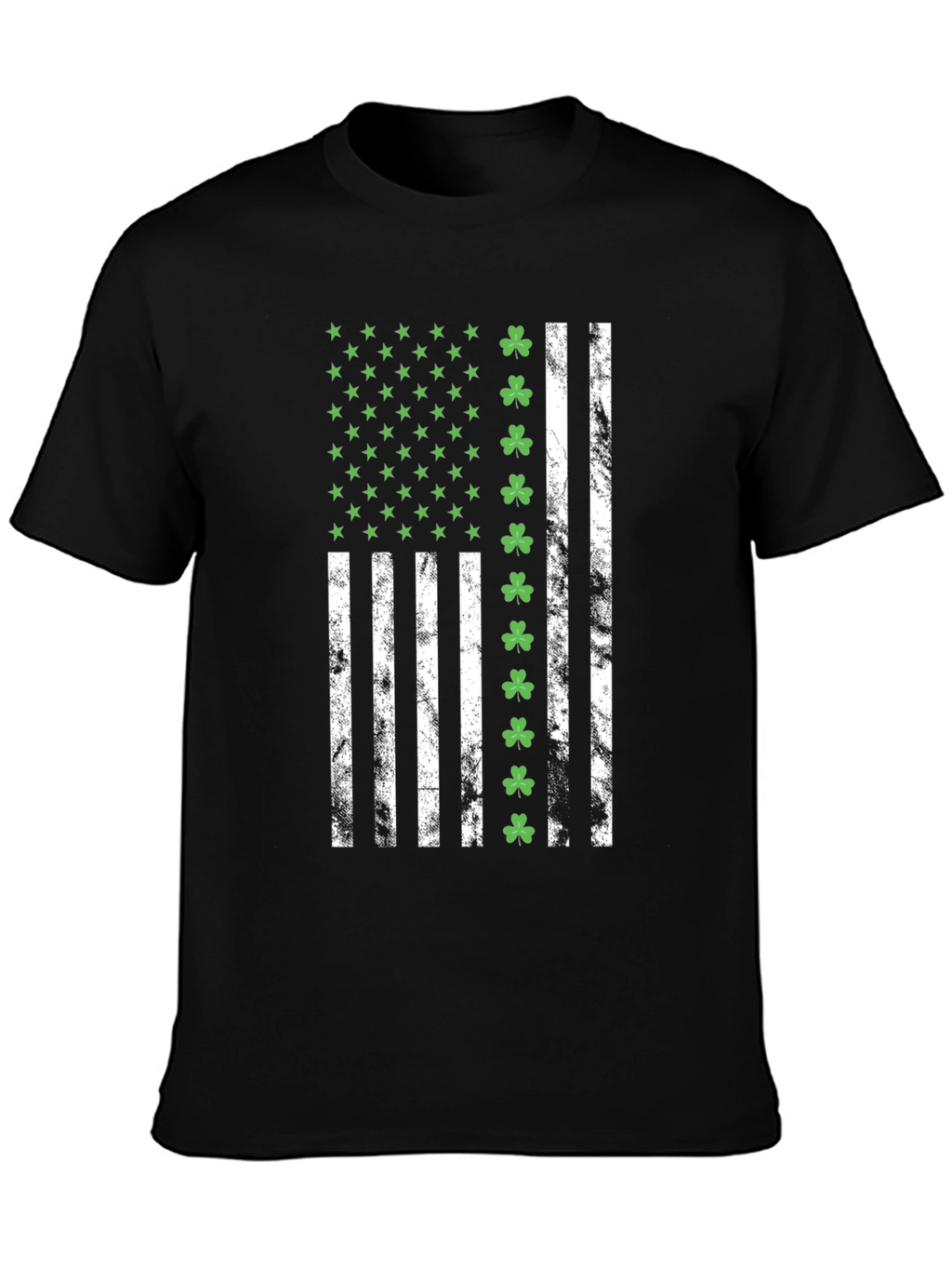 Irish American Flag T-Shirt - St. Patricks Day