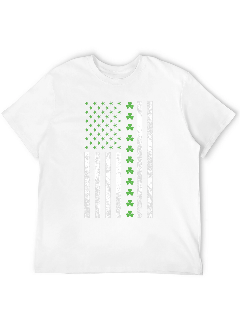 Irish American Flag T-Shirt - St. Patricks Day