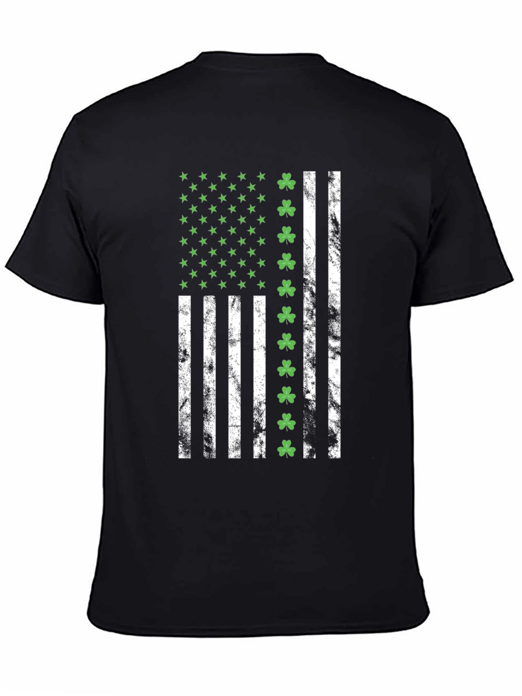Irish American Flag T-Shirt - St. Patricks Day