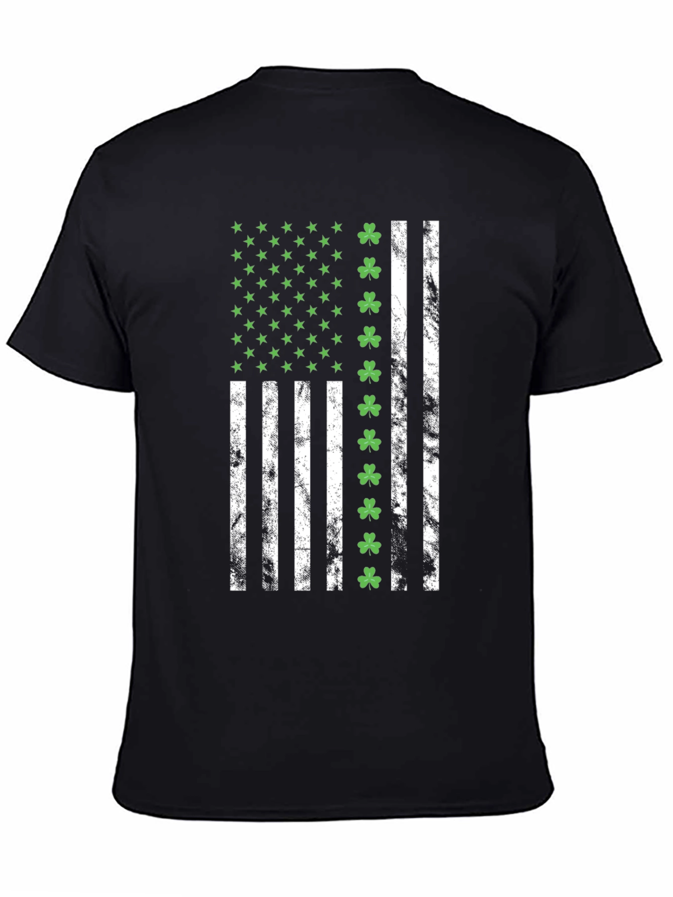 Irish American Flag T-Shirt - St. Patricks Day