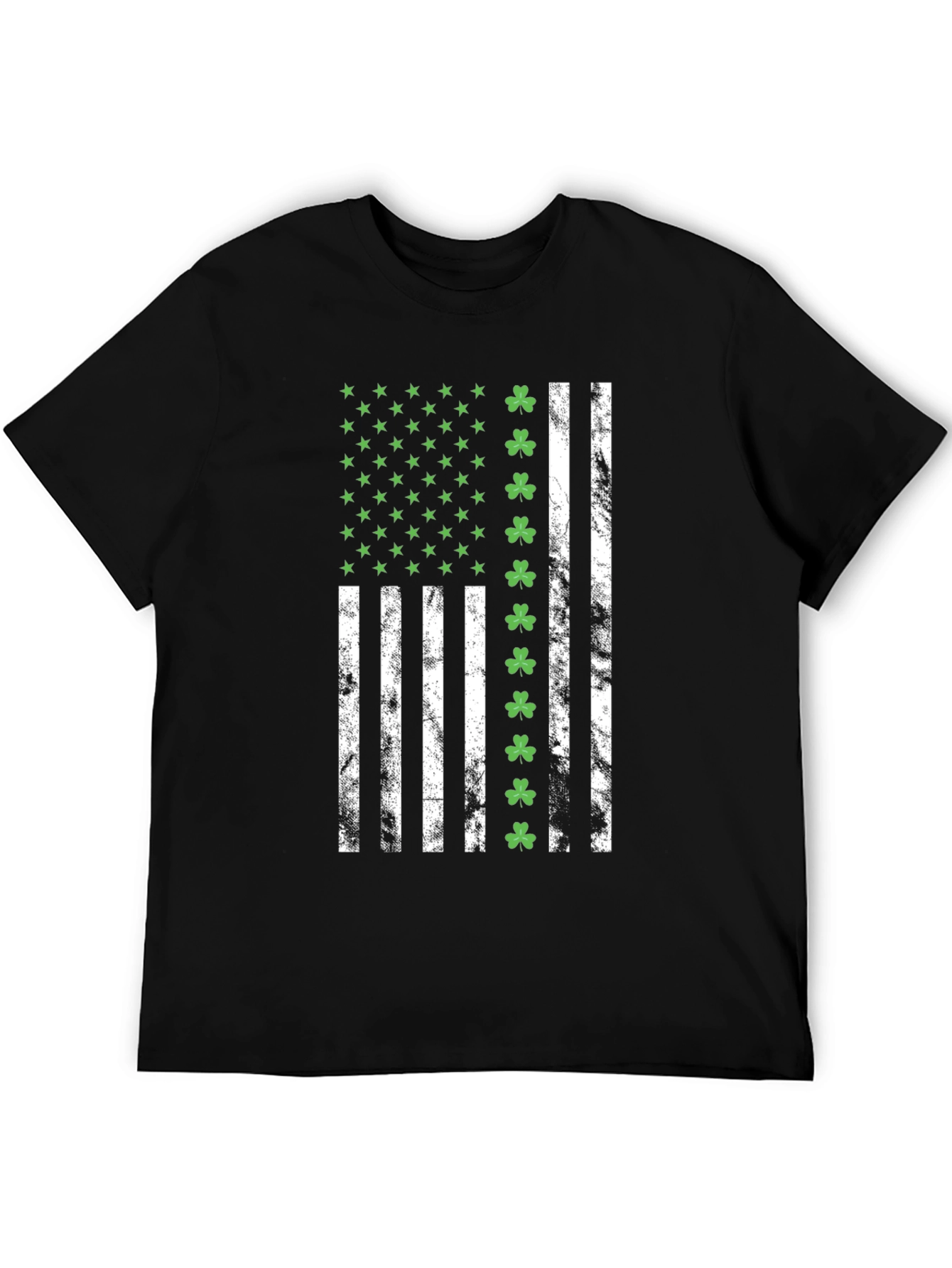 Irish American Flag T-Shirt - St. Patricks Day