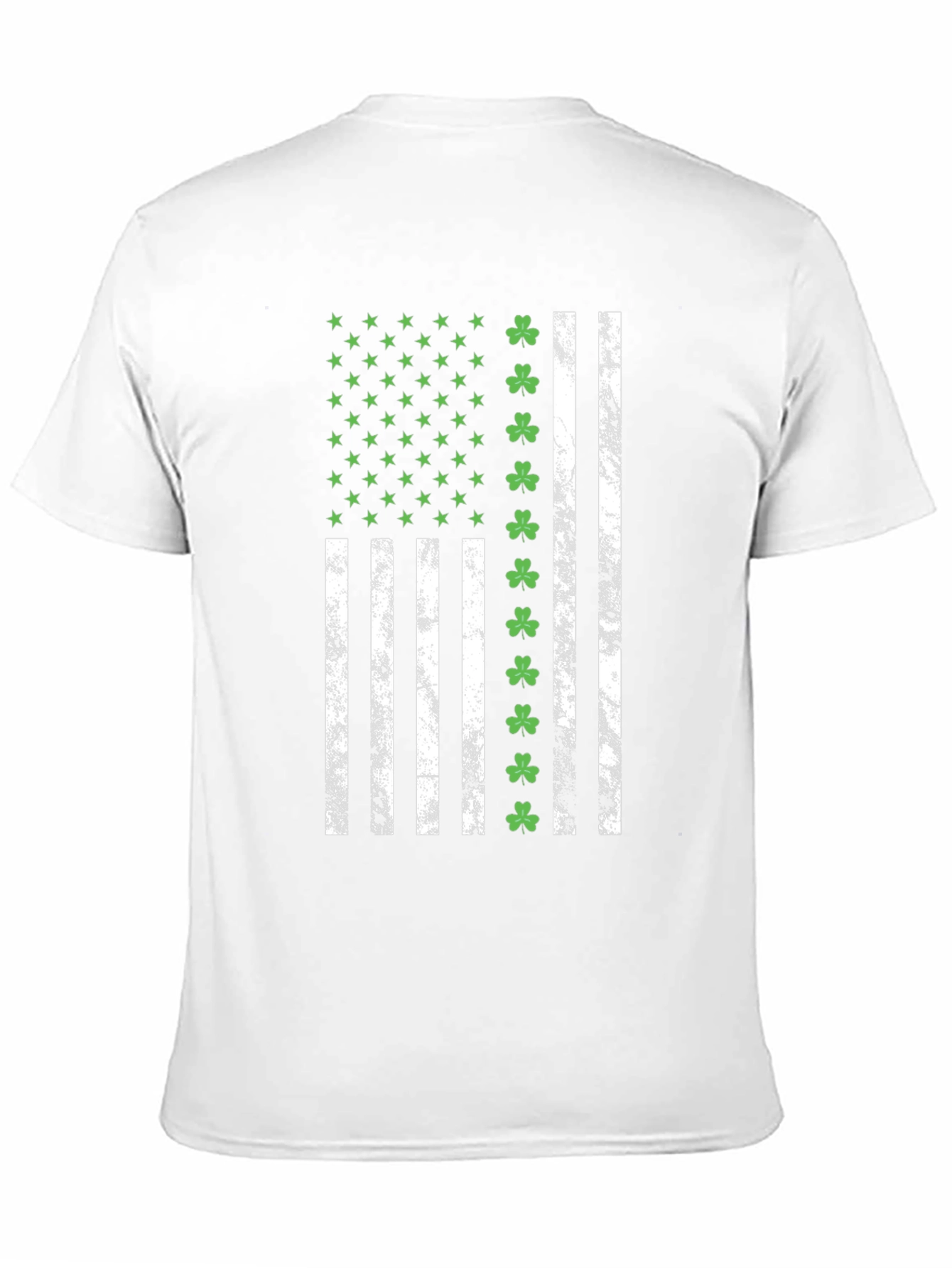 Irish American Flag T-Shirt - St. Patricks Day