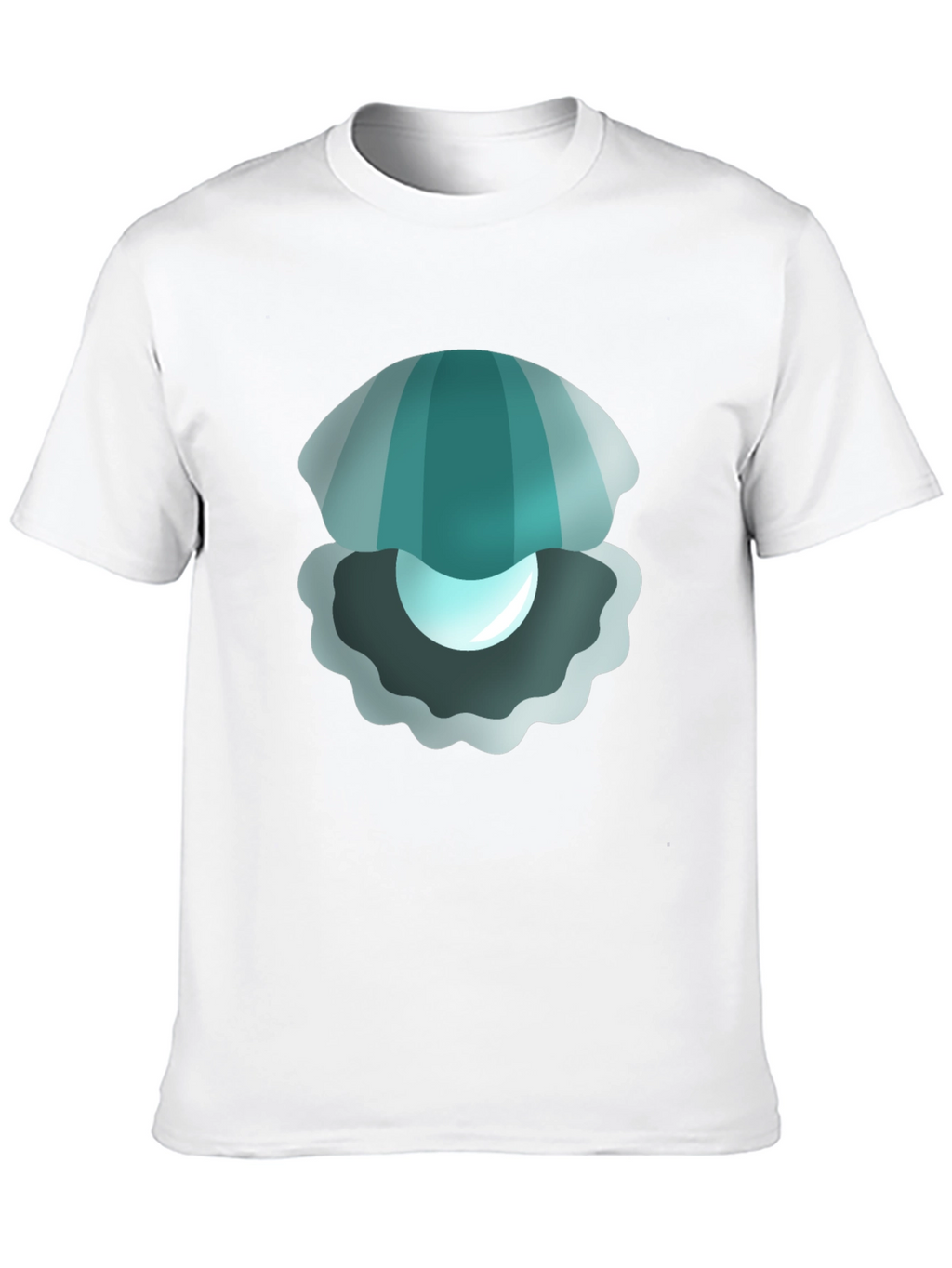 Pearl Clam Graphic T-Shirt - Soft & Stylish