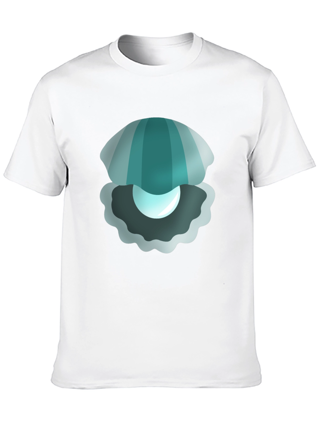 Pearl Clam Graphic T-Shirt - Soft & Stylish