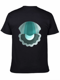 Pearl Clam Graphic T-Shirt - Soft & Stylish