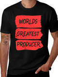 Worlds Greatest Producer Graphic Tee