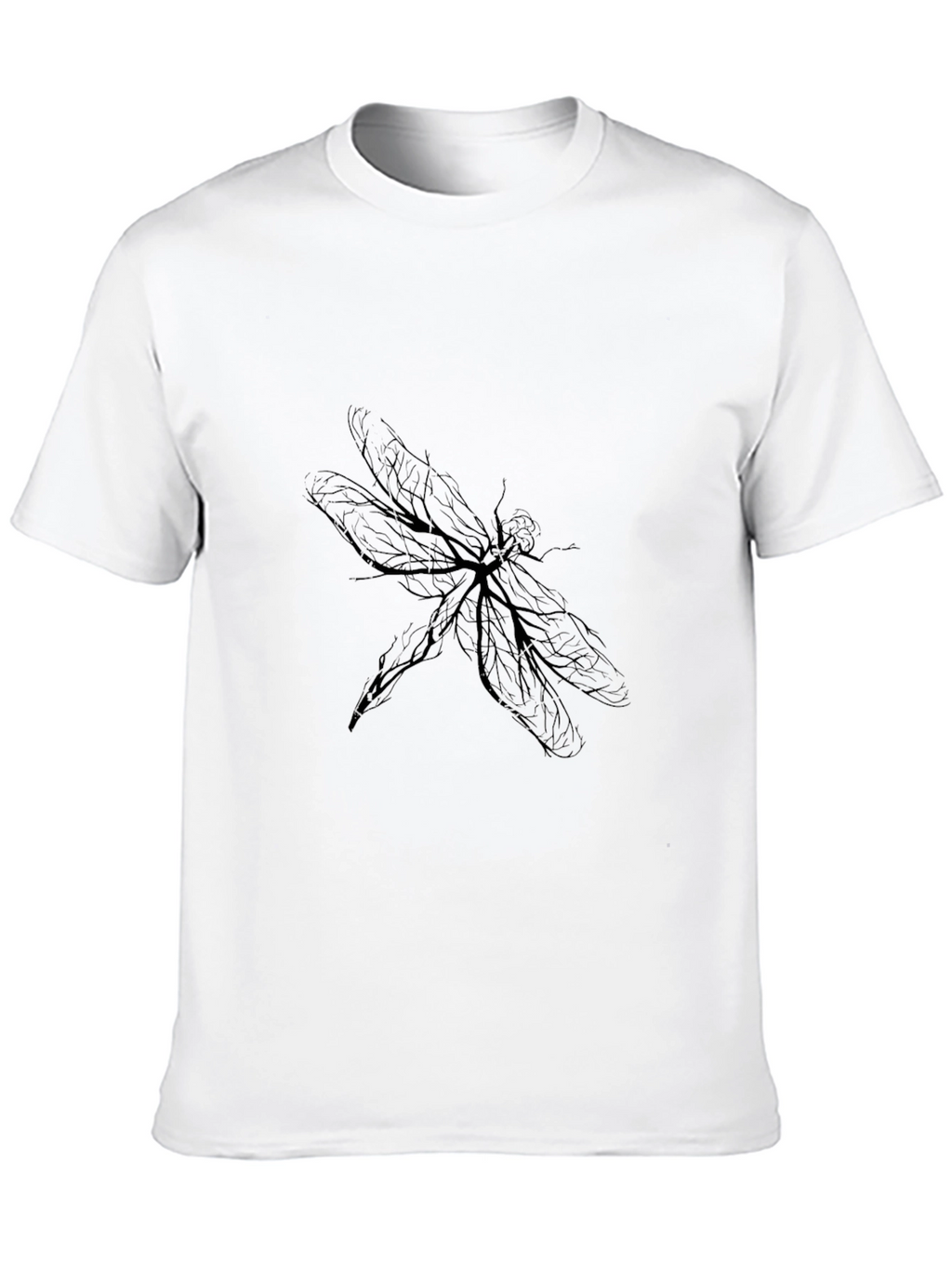 Dragonfly Graphic Black T-Shirt