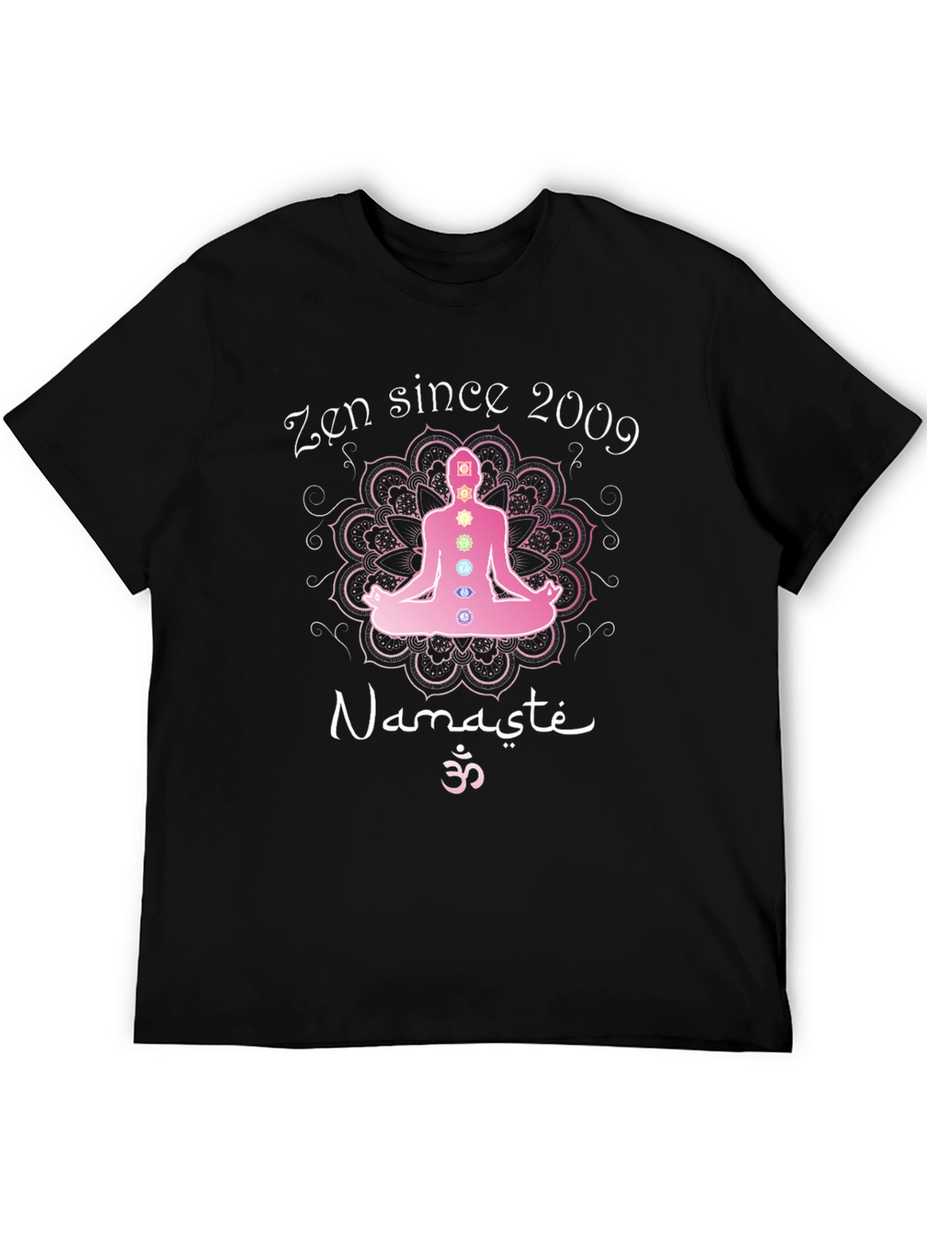 Zen Since 2009 Chakra Yoga Meditation T-Shirt