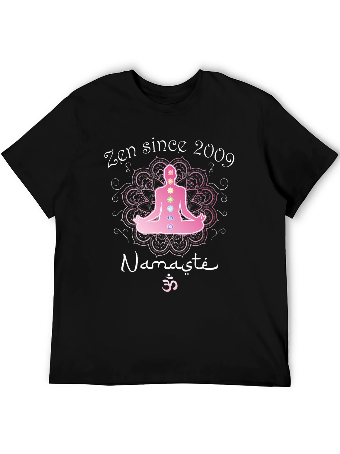 Zen Since 2009 Chakra Yoga Meditation T-Shirt