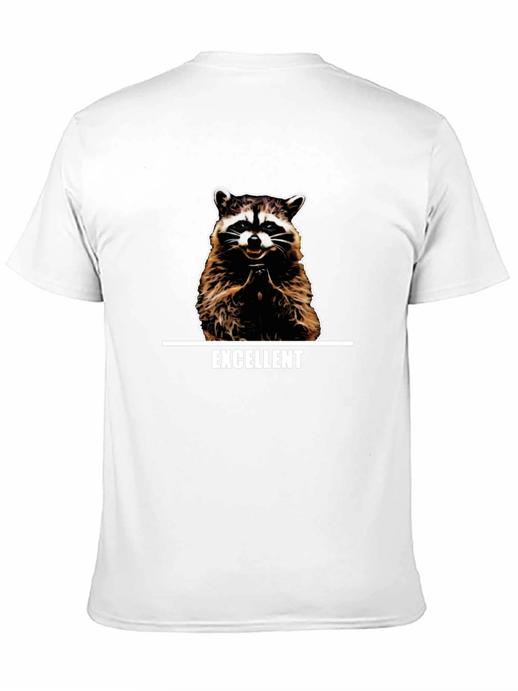 Excellent Raccoon Graphic T-Shirt