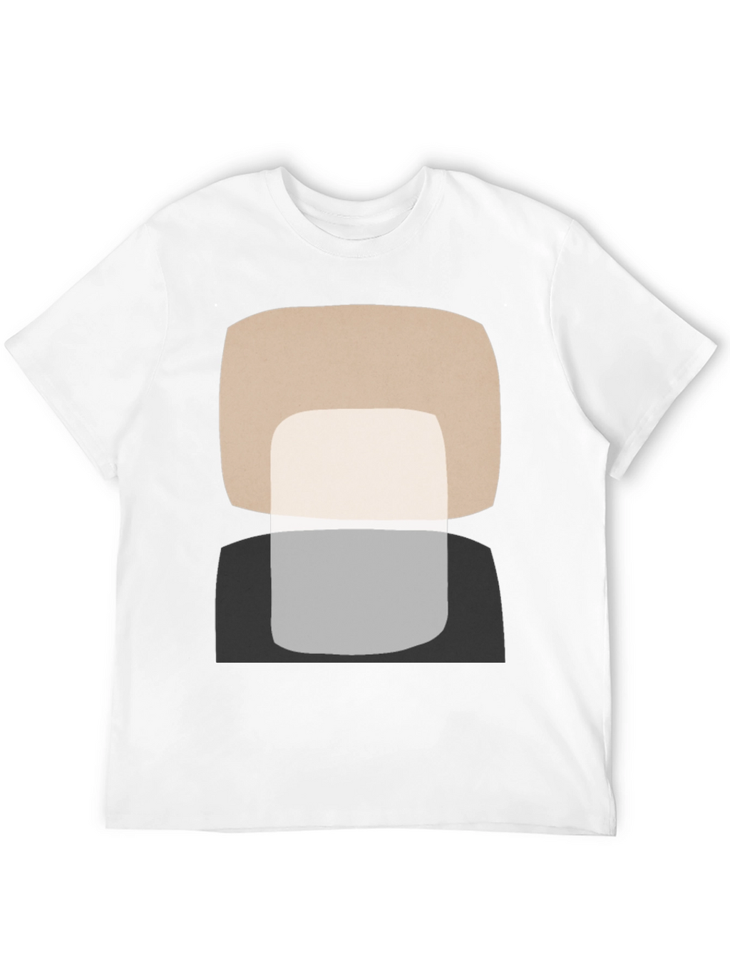 Abstract Geometric T-Shirt - Modern Art Tee