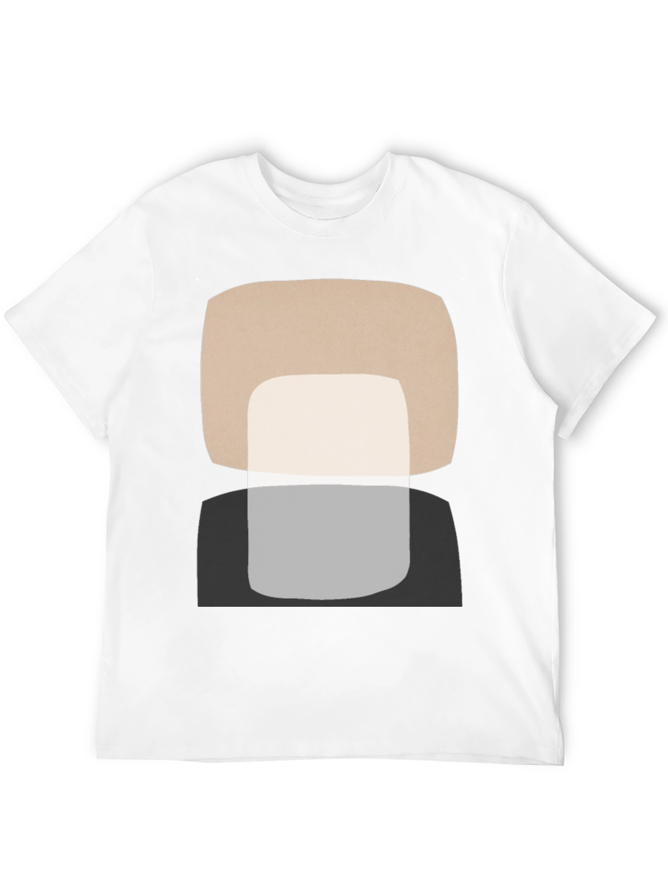 Abstract Geometric T-Shirt - Modern Art Tee