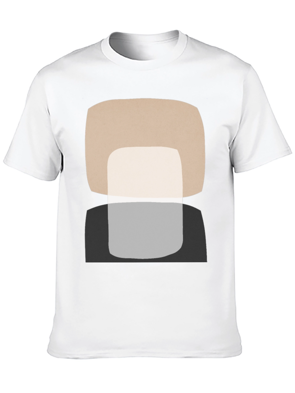 Abstract Geometric T-Shirt - Modern Art Tee