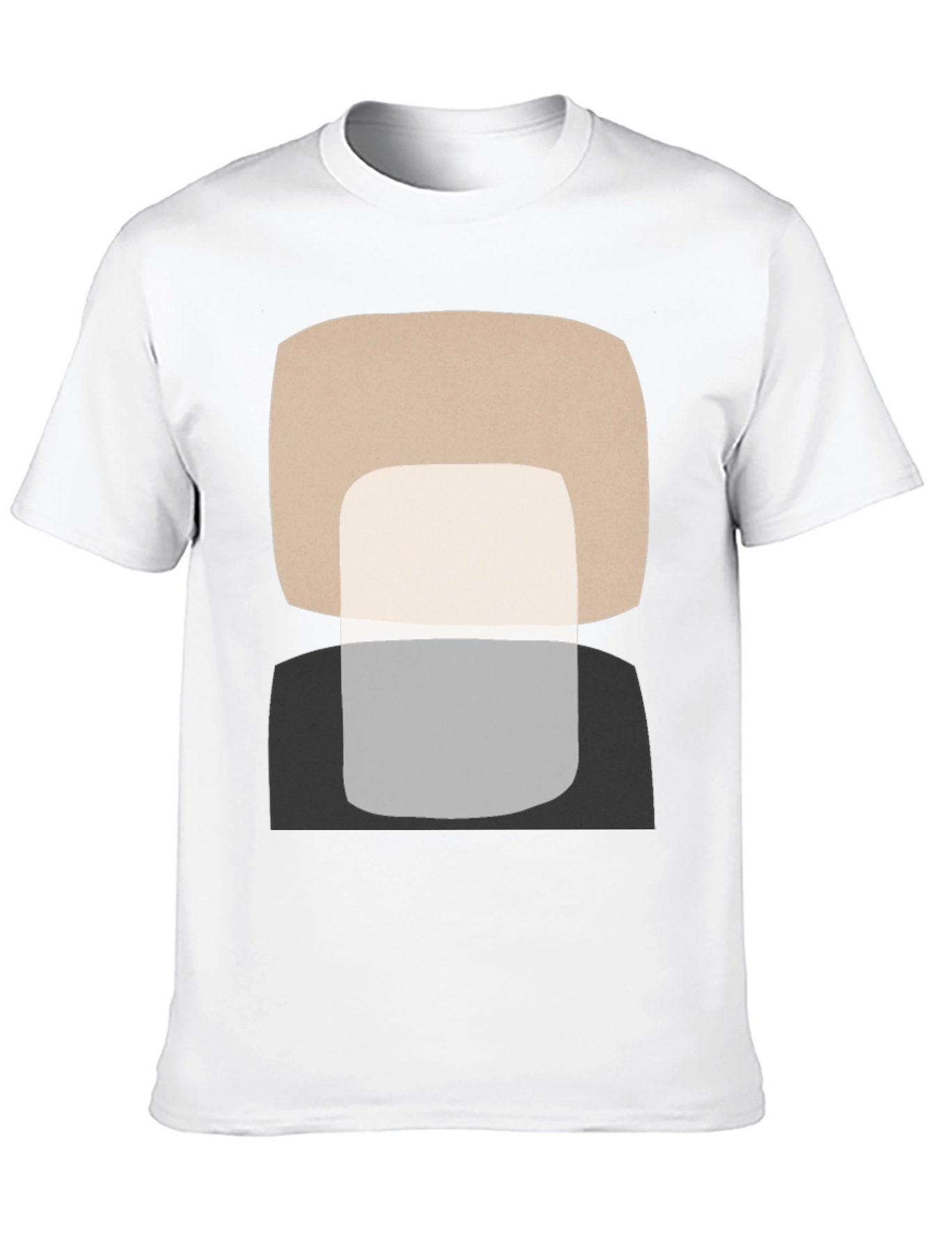 Abstract Geometric T-Shirt - Modern Art Tee
