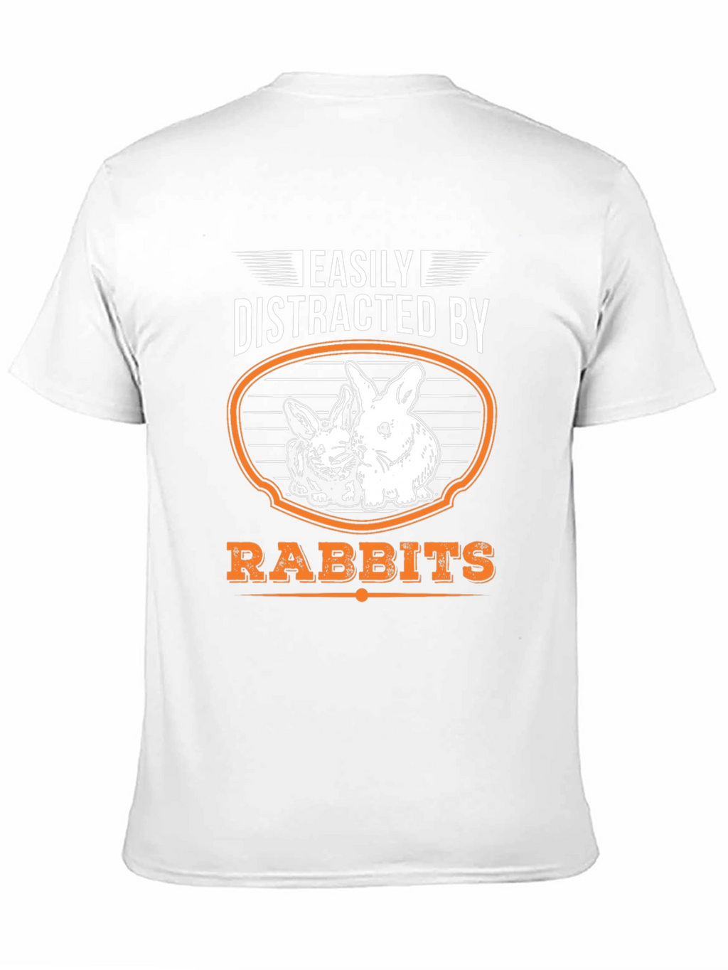 Easily Distracted by Rabbits Graphic Tee